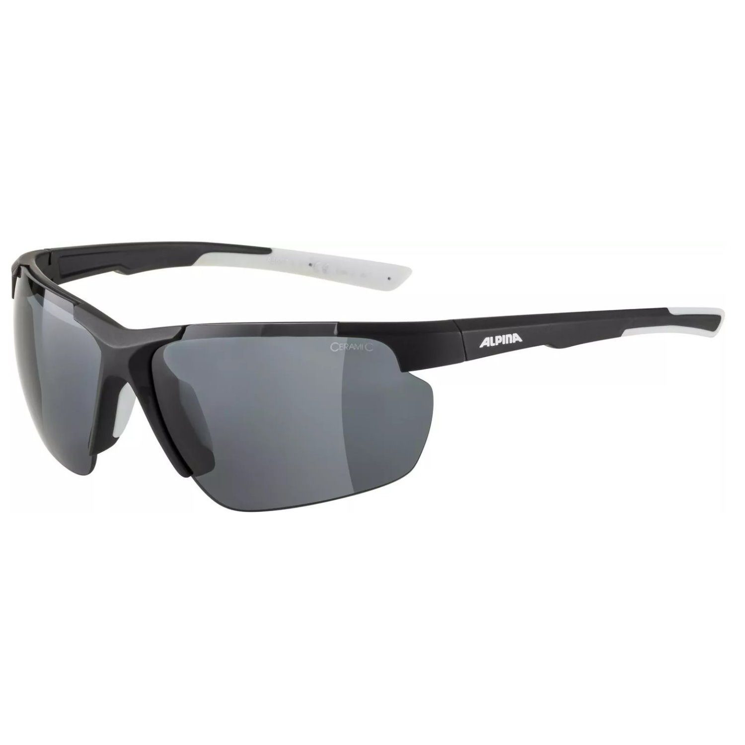 Alpina Sports Sportbrille Defey HR Halbrahmen Sonnenbrille für Multisport