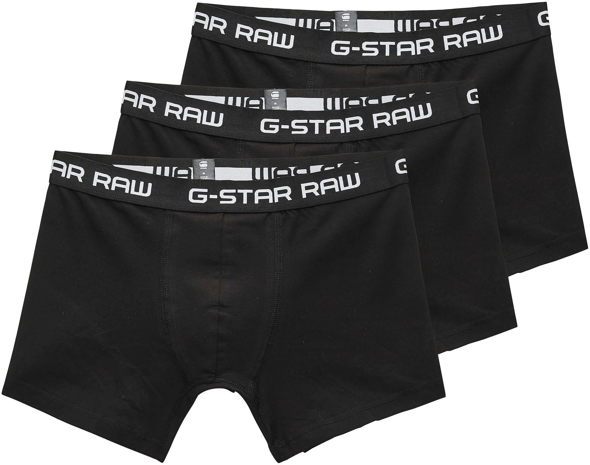 G-STAR RAW Herren Classic Trunk CLR 3 Pack Boxershorts 3er Pack 