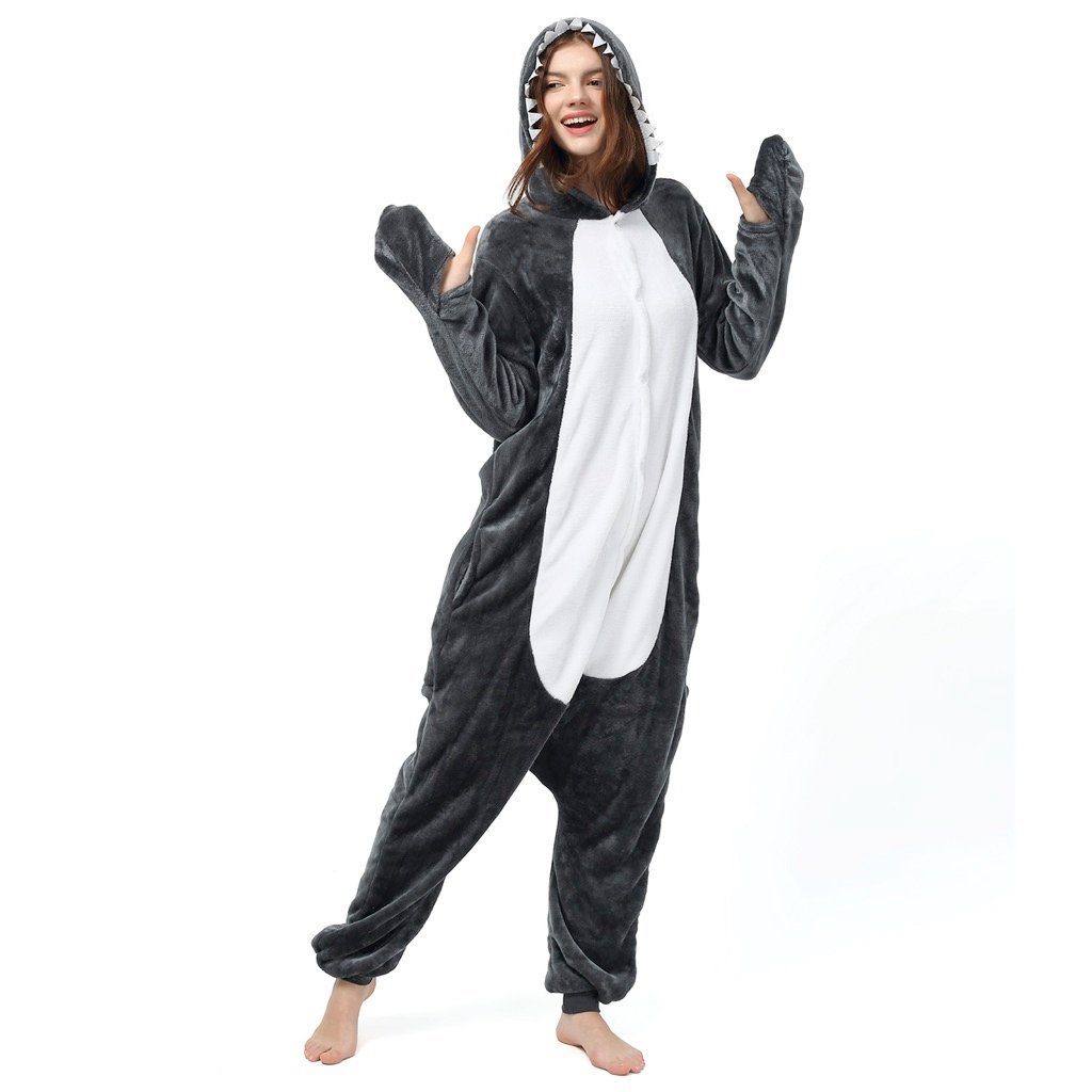 Katara Partyanzug Meerestiere Jumpsuit Kostüm für Erwachsene S-XL, (165-175cm)