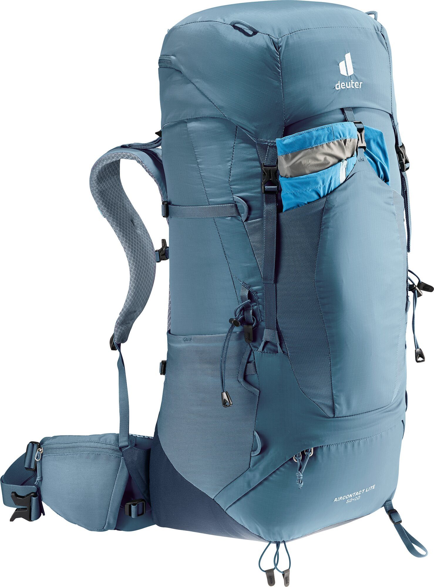 deuter Trekkingrucksack Aircontact Lite 50 + 10, für Wandern und Bergsteigen, für hohen Tragekomfort