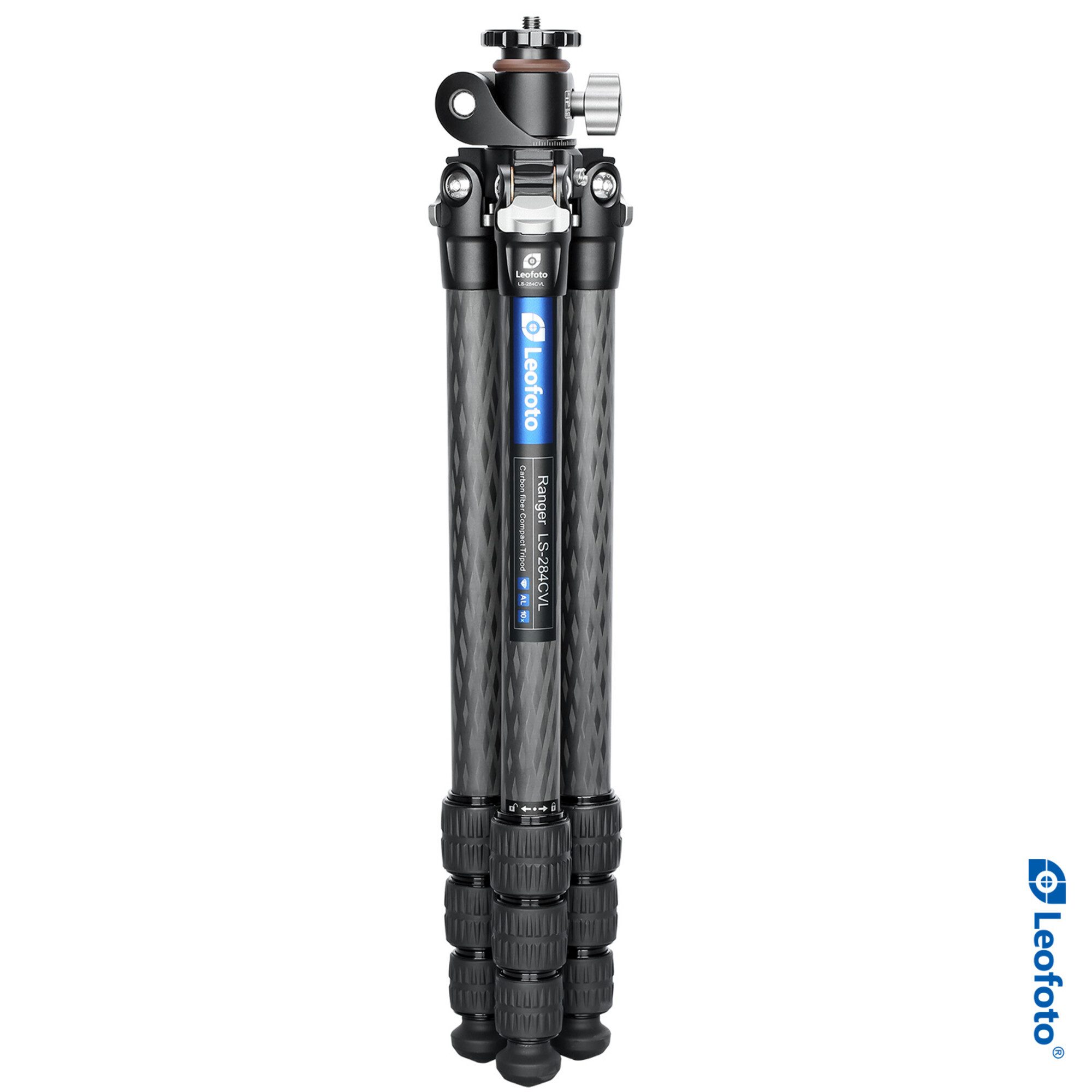 Leofoto Leofoto Carbon-Dreibeinstativ LS-284CVL Ranger mit schwenkbarer Kamerastativ