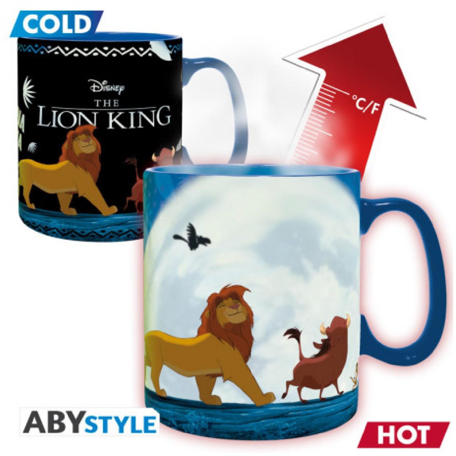 ABYstyle Tasse DISNEY - Mug Heat Change - 460 ml - The Lion King