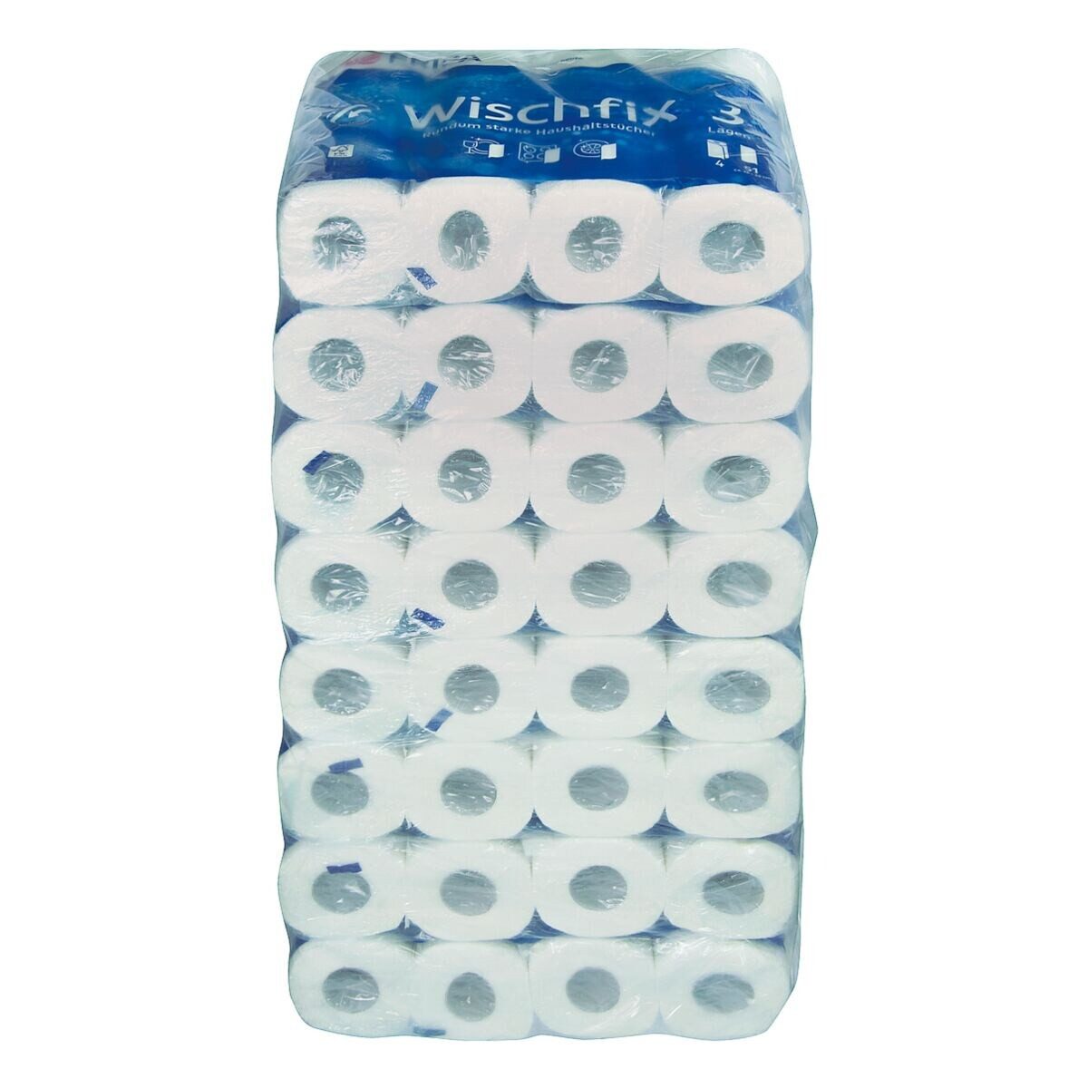 Fripa Papierküchenrolle Wischfix (32-St), 3-lagig, 51 Blatt/Rolle