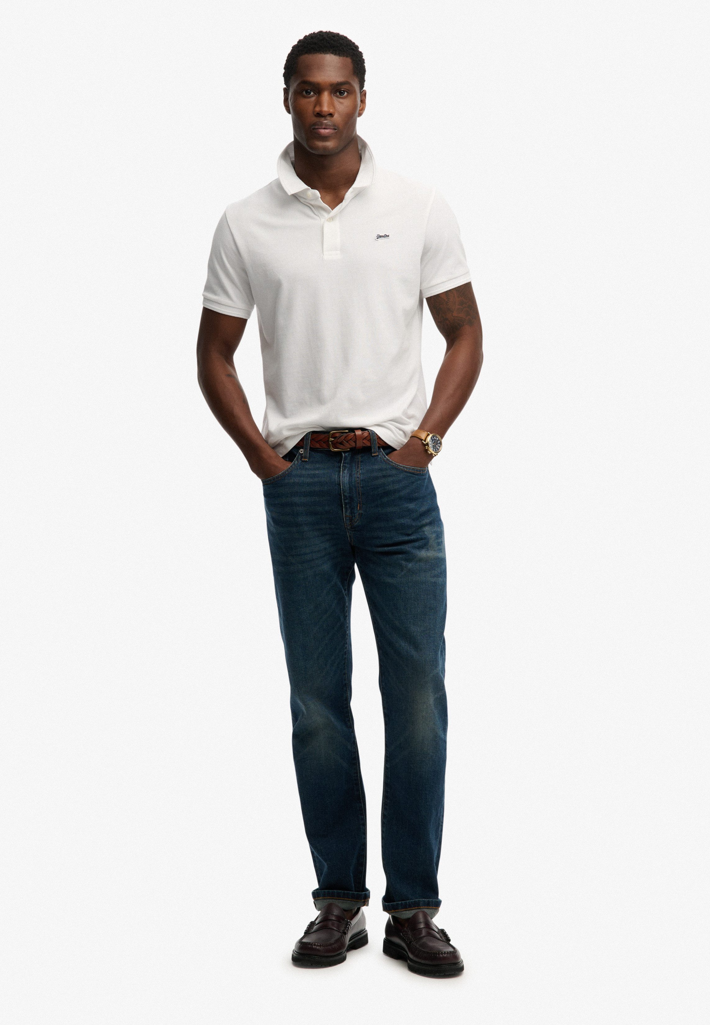Superdry Poloshirt CLASSIC PIQUE POLO Baumwolle, relaxed fit – Bild 5 von 5