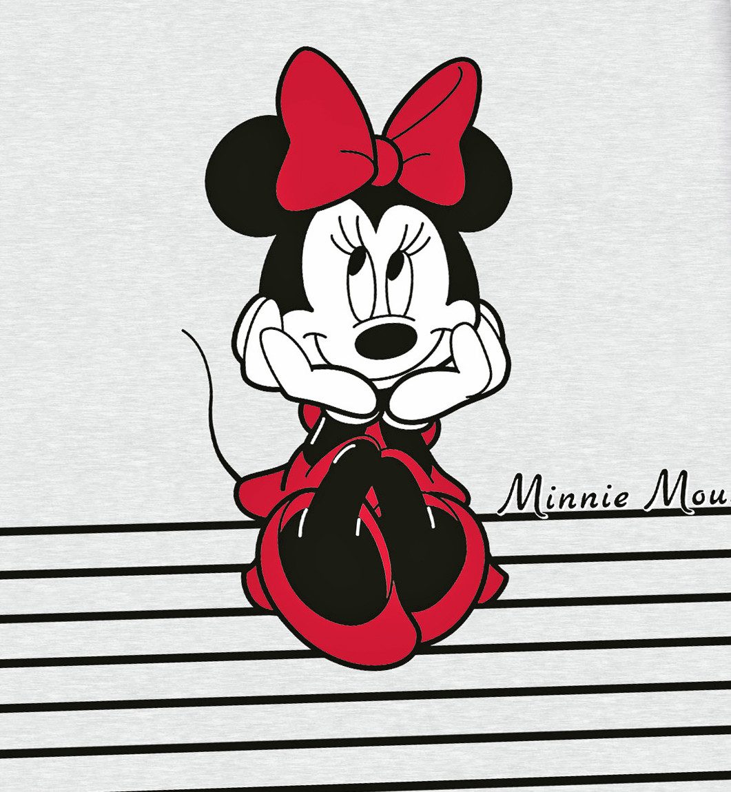 Herding Babybettwäsche 100x135cm Disney Minnie Mouse Grau Schwarz Rot, Renf günstig online kaufen
