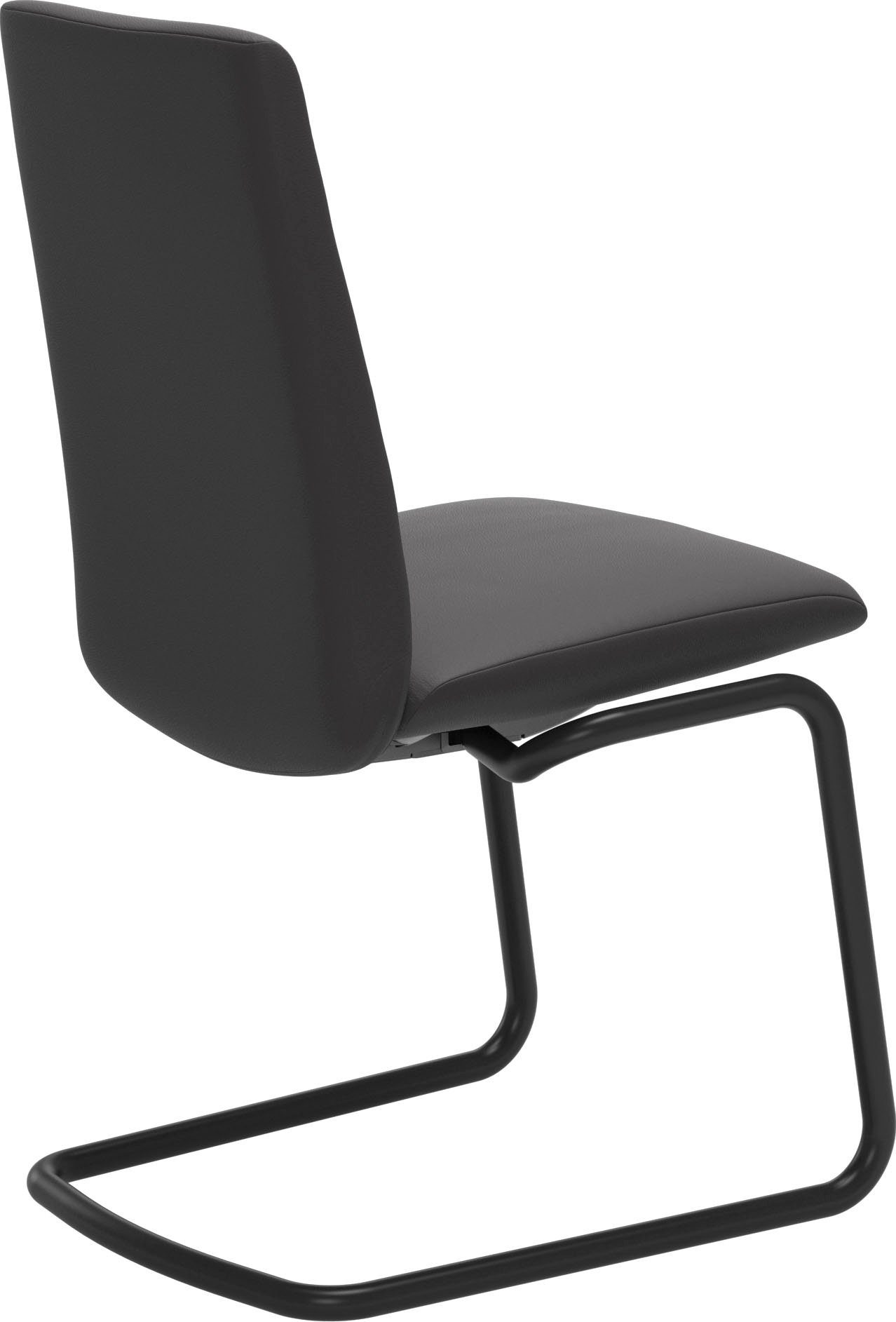 Stressless® Polsterstuhl Laurel, Low Back, Größe Schwarz matt Stahl aus M, mit in Beinen