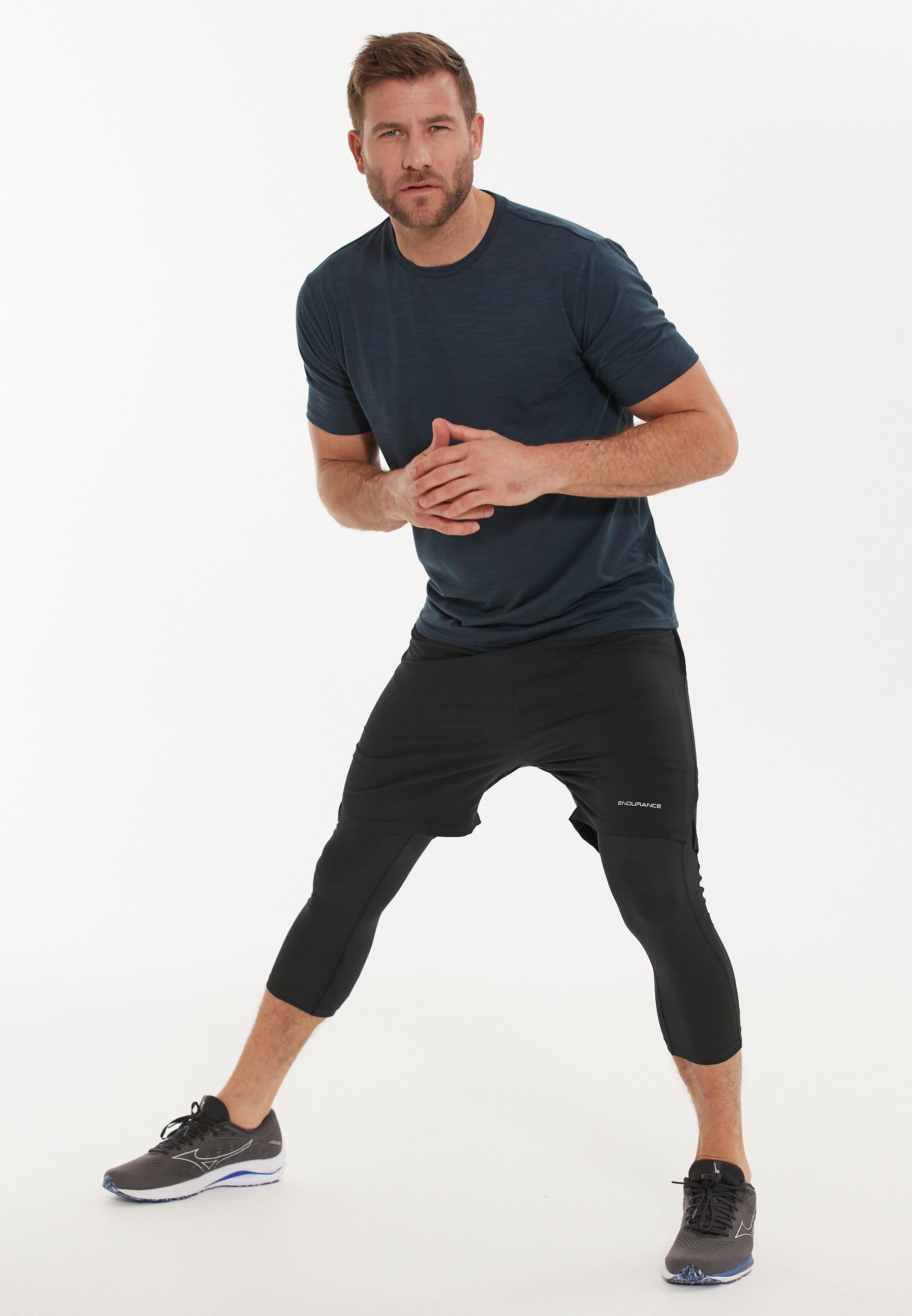 ENDURANCE Lauftights ZANE 3/4 mit feuchtigkeitsregulierende günstig online kaufen