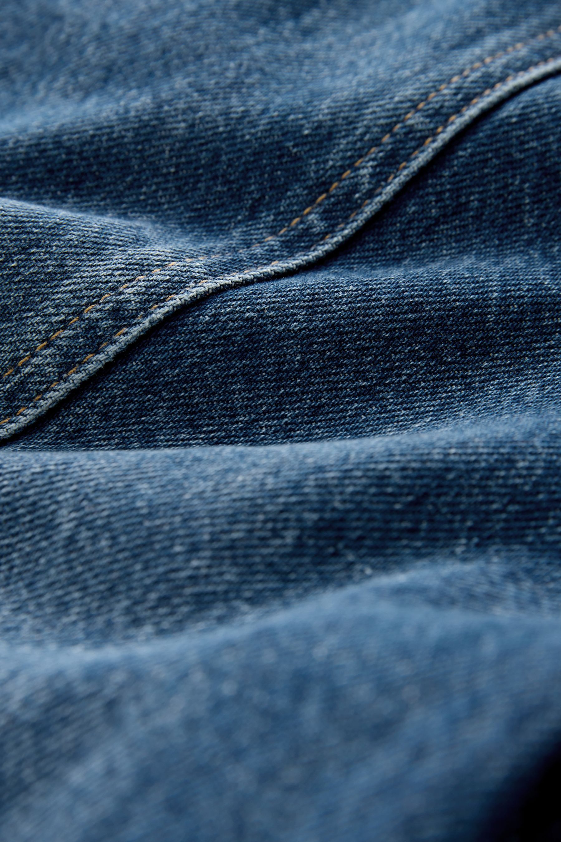 Next Gerade Jeans Straight Fit Jeans mit geradem Bein, Kurzgröße (1-tlg)