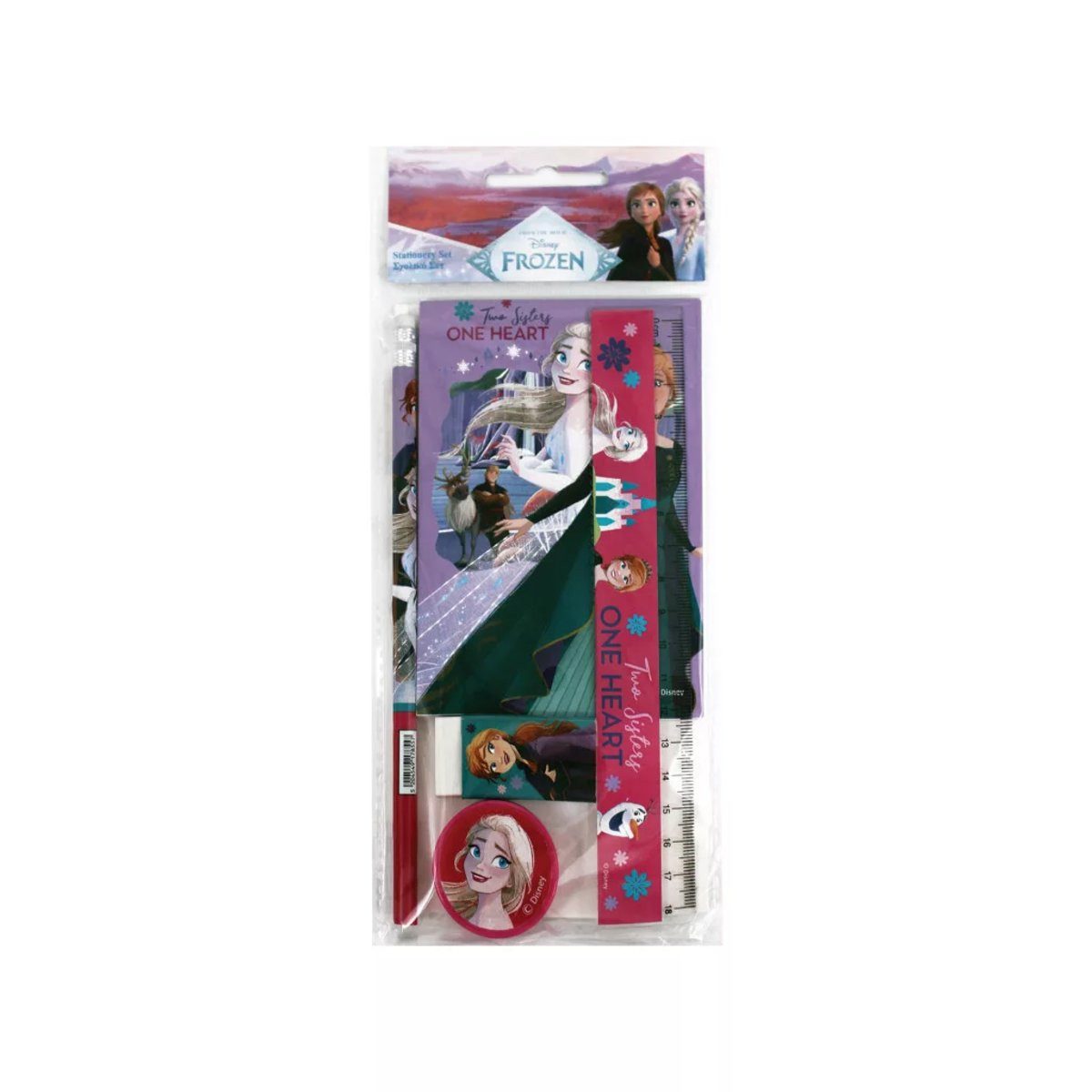 Disney Kreativset Disney Eiskönigin One Heart Schreibset 5-teilig