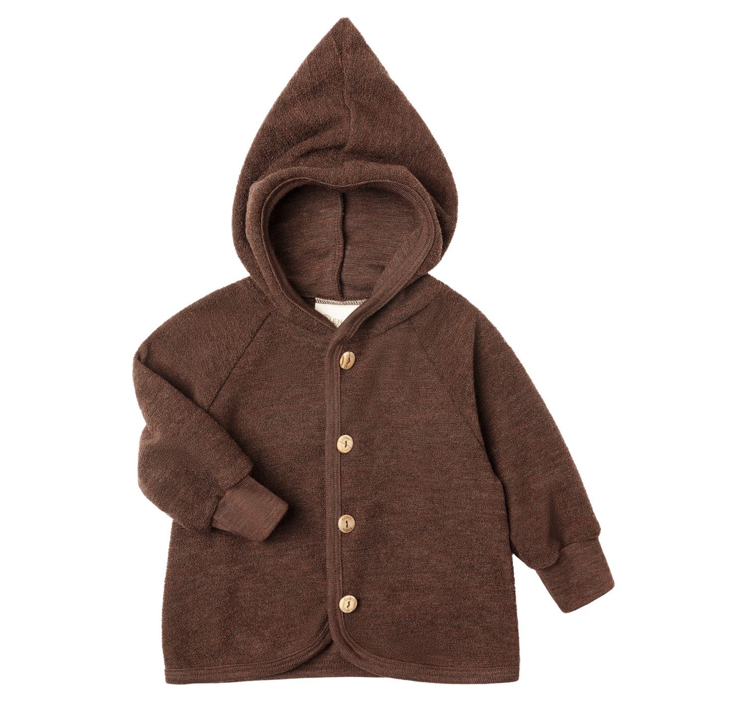 Engel Naturkleidung Kapuzenfleecejacke