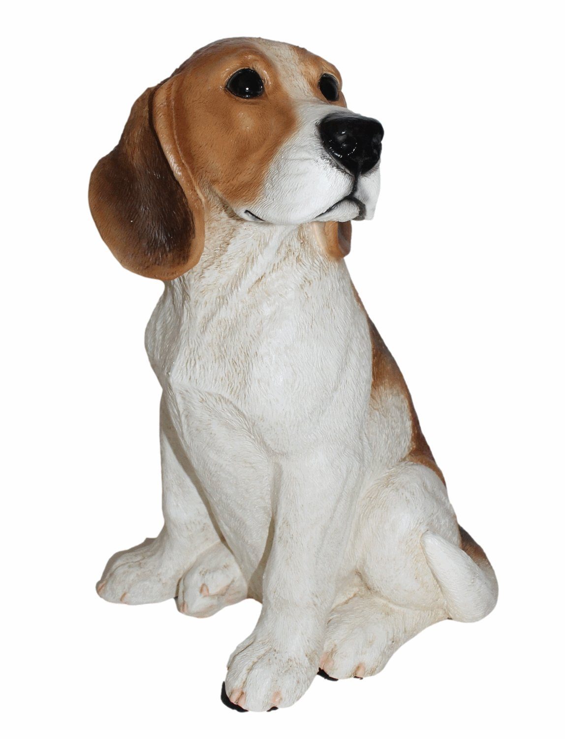 Castagna Tierfigur Figur Hund britischer Beagle Hundefigur Castagna aus Resin H 31 cm
