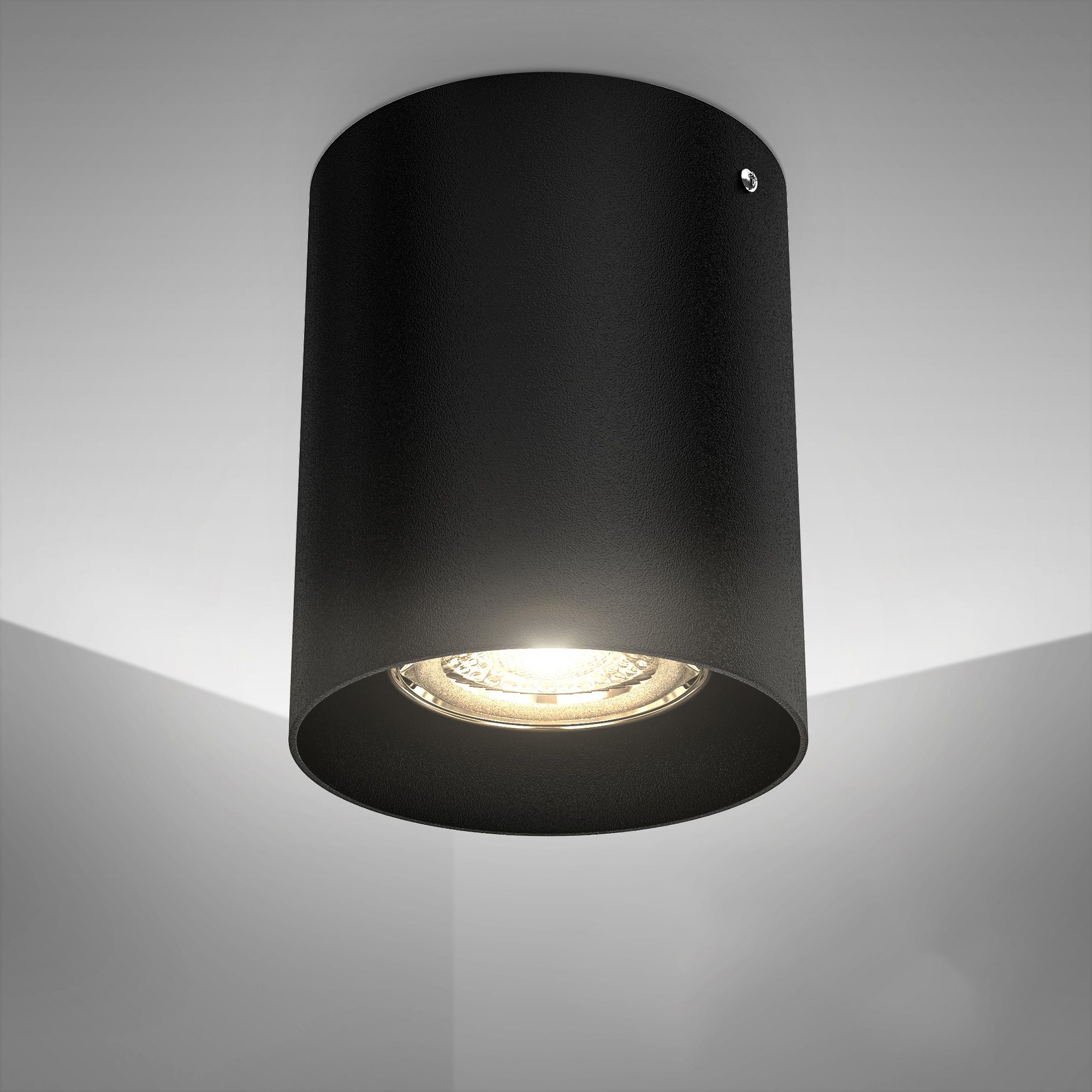 B.K.Licht Aufbauleuchte, LED Deckenspot Aufbaulampe Strahler Downlight  Deckenlampe schwarz metall GU10 online kaufen | OTTO