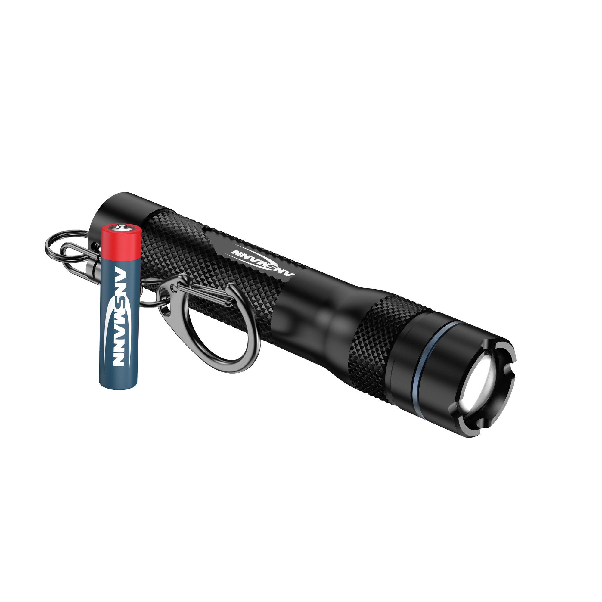 ANSMANN AG LED Taschenlampe Taschenlampe mini – superhelle LED Schlüsselbund Lampe