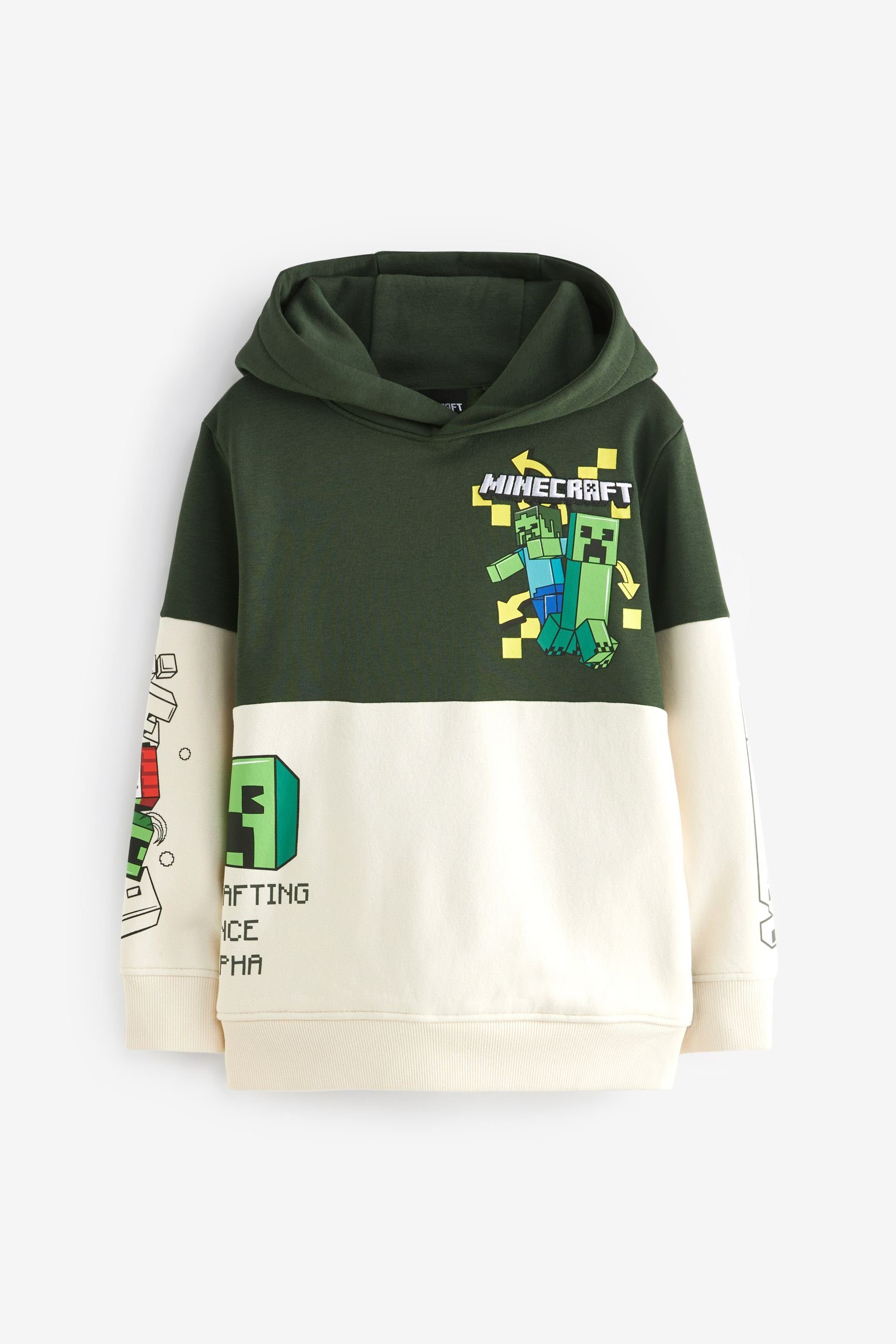 (1-tlg) Kapuzensweatshirt Next Minecraft Lizenziertes Kapuzensweatshirt