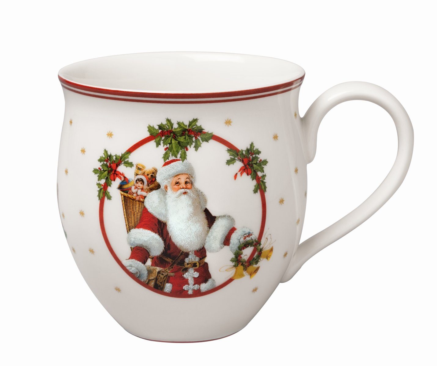 Becher Toy's Delight Becher mit Henkel Santa u. Reh 0,44l