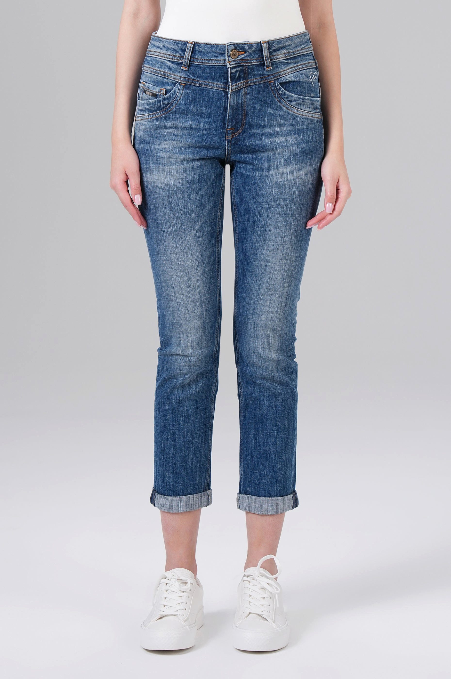 Miracle of Denim Regular-fit-Jeans Rea High Regular Fit günstig online kaufen
