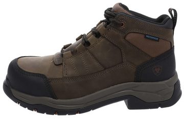 Ariat TELLURIDE WORK H2O Brown wasserdichter Herren Schnürstiefel Stiefelette