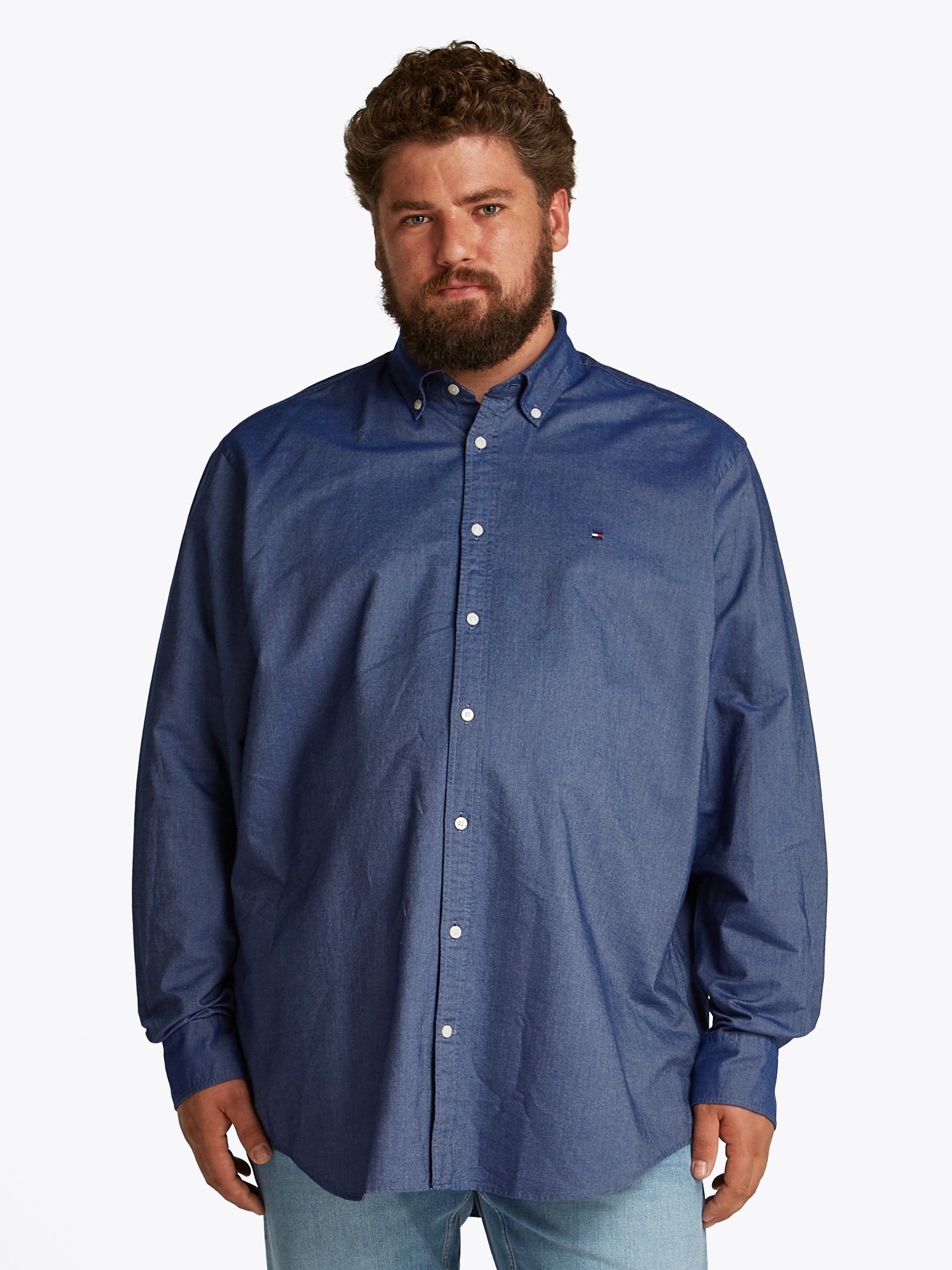 Tommy Hilfiger Big & Tall Langarmhemd günstig online kaufen