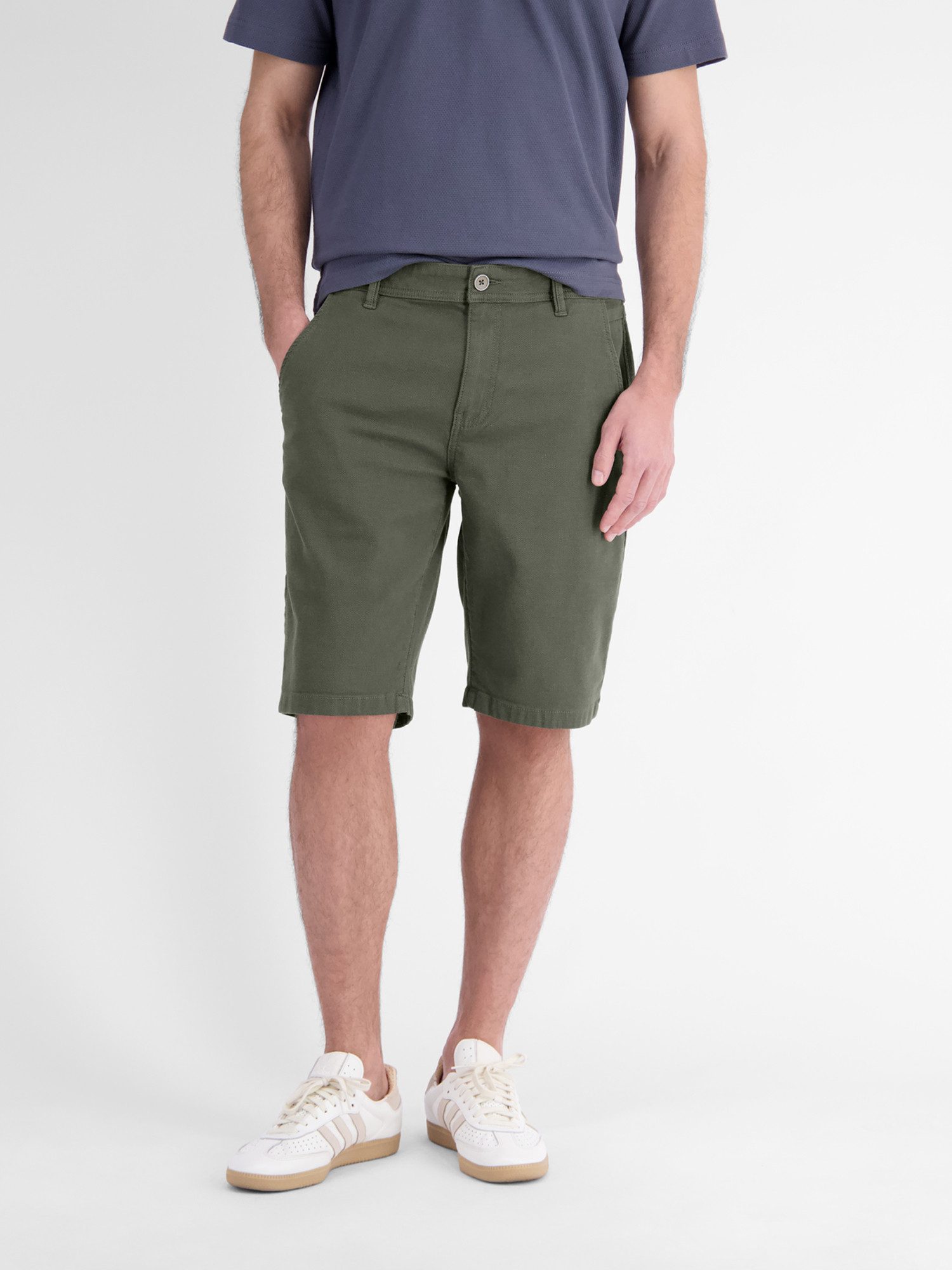 LERROS Shorts Bequeme Shorts aus griffiger Baumwolle mit Stretchanteil