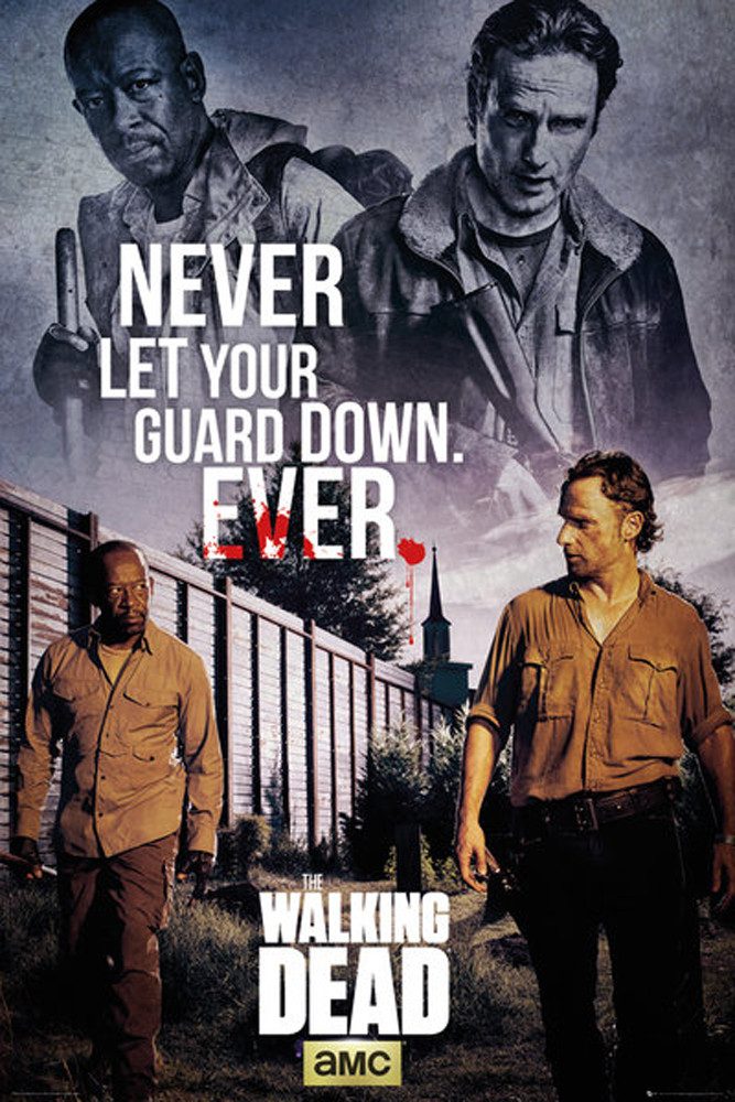 Poster Walking Dead - Poster - Rick & Morgan