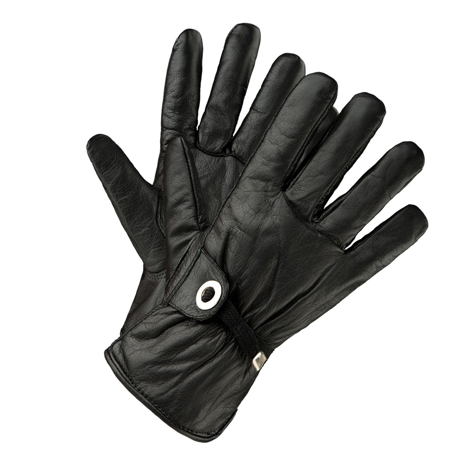 gefüttert Leder FOREST Lederhandschuhe RODEO Forest Black FOX S Herren Farben Handschuhe Größe Black 3 Fox BLACK Damen