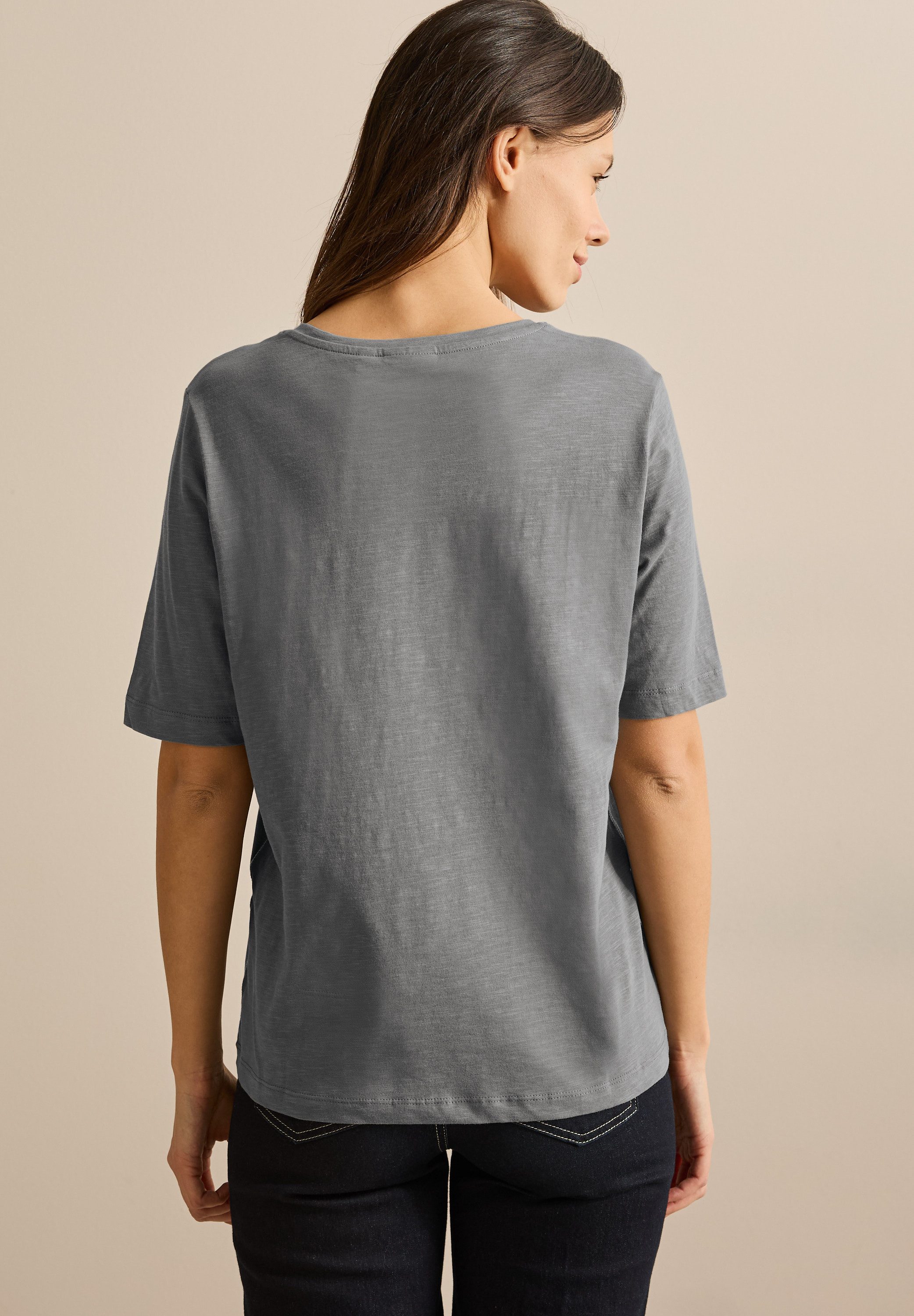 CECIL V-Shirt mit V-Ausschnitt