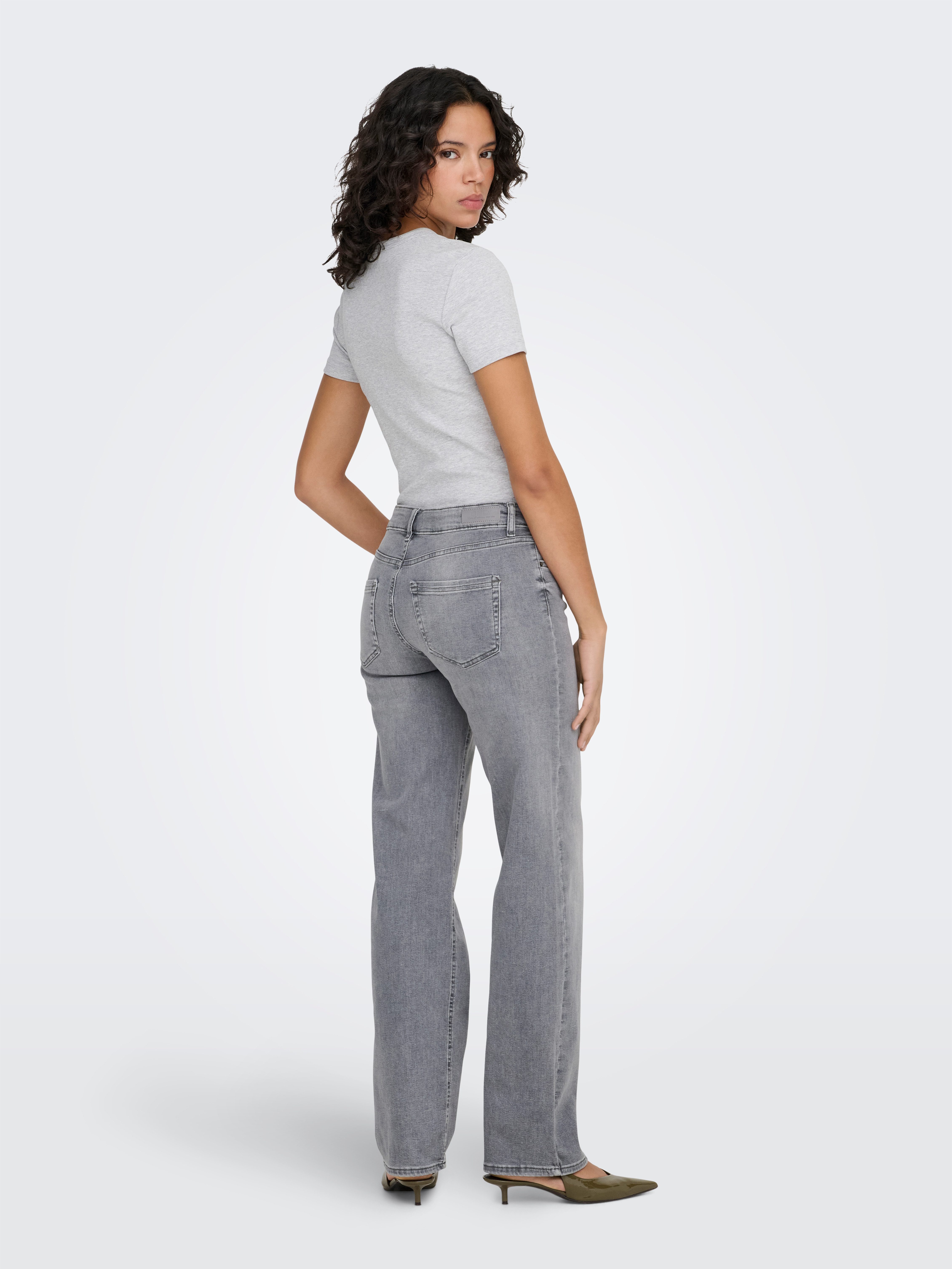 ONLY Straight-Jeans ONLBLUSH MID STRAIGHT DNM TAI0918 NOOS