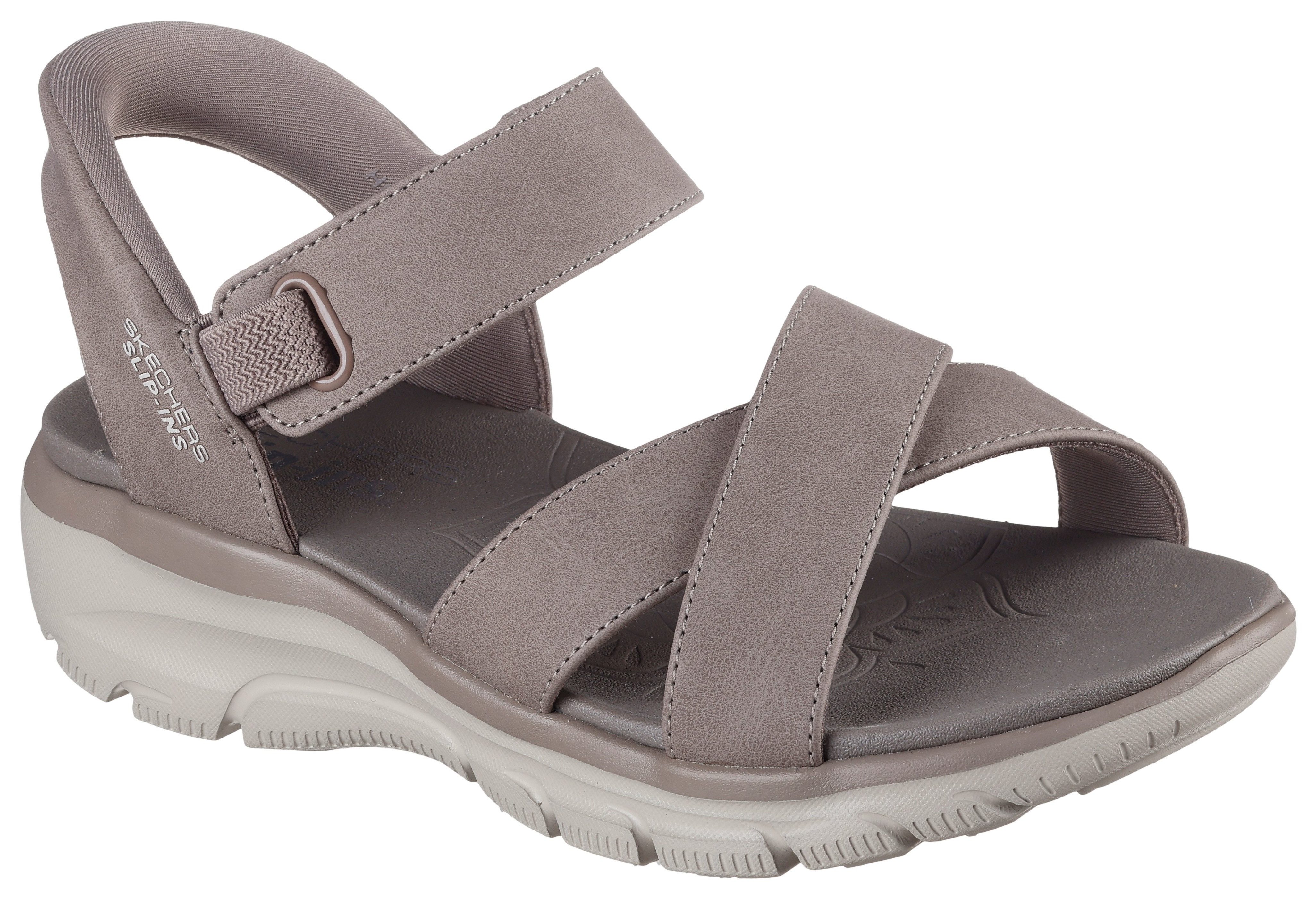 Skechers EASY GOING-SOMEWHERE SUNNY Sandale, Schlupfschuh, Plateausandale m günstig online kaufen