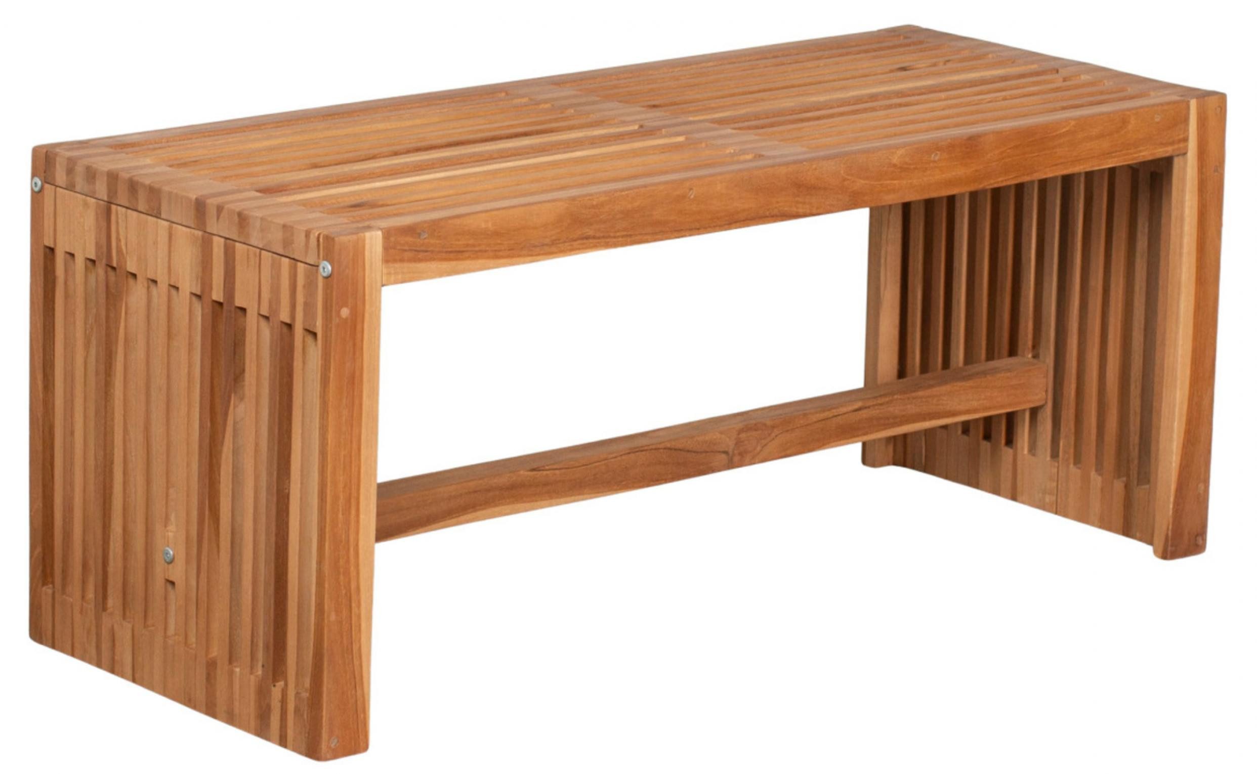 deVries Gartenbank Bank "Lamelle" 100 cm