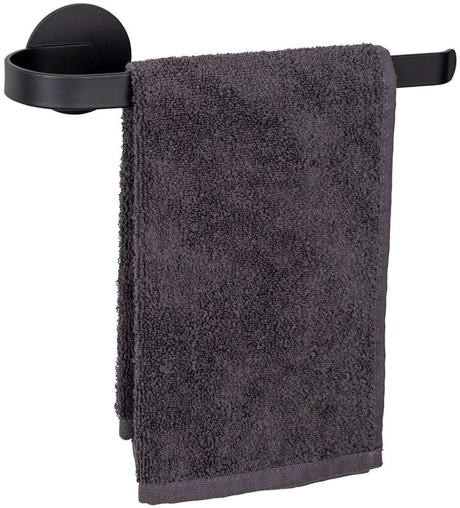 WENKO Handtuchhalter Turbo-Loc® Modell Bivio, aus Aluminium, Befestigen ohn günstig online kaufen