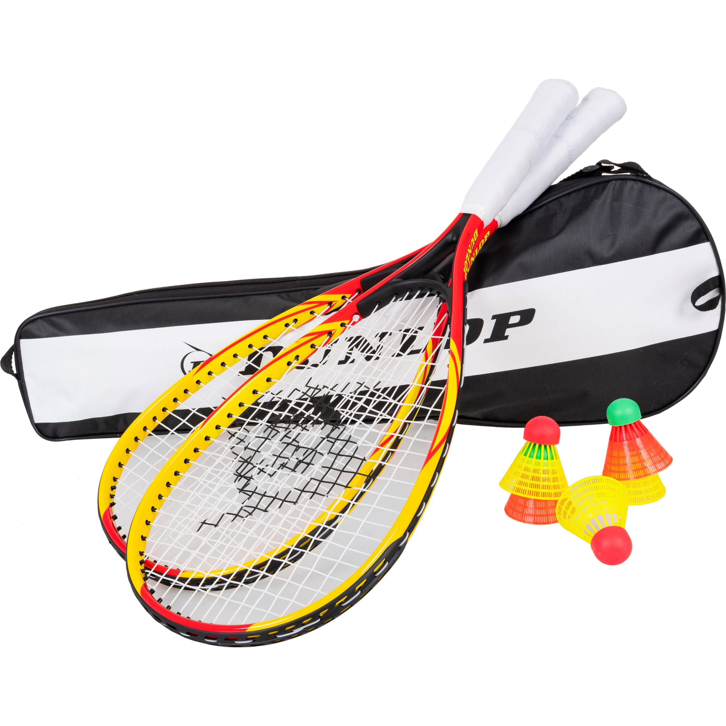 RACKETBALL SET Dunlop Badmintonschläger