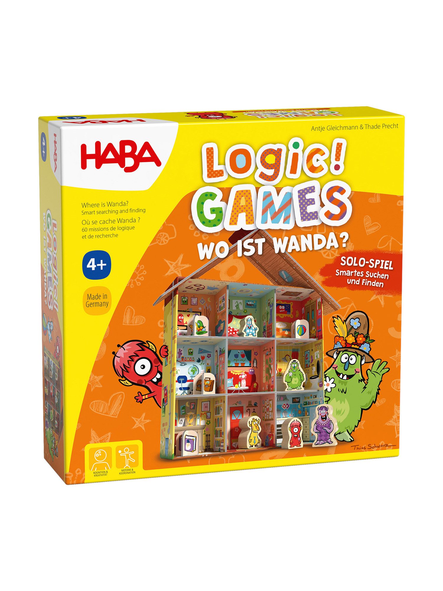 Haba Lernspielzeug Logic! GAMES - Wo ist Wanda?, unisex neutral günstig online kaufen