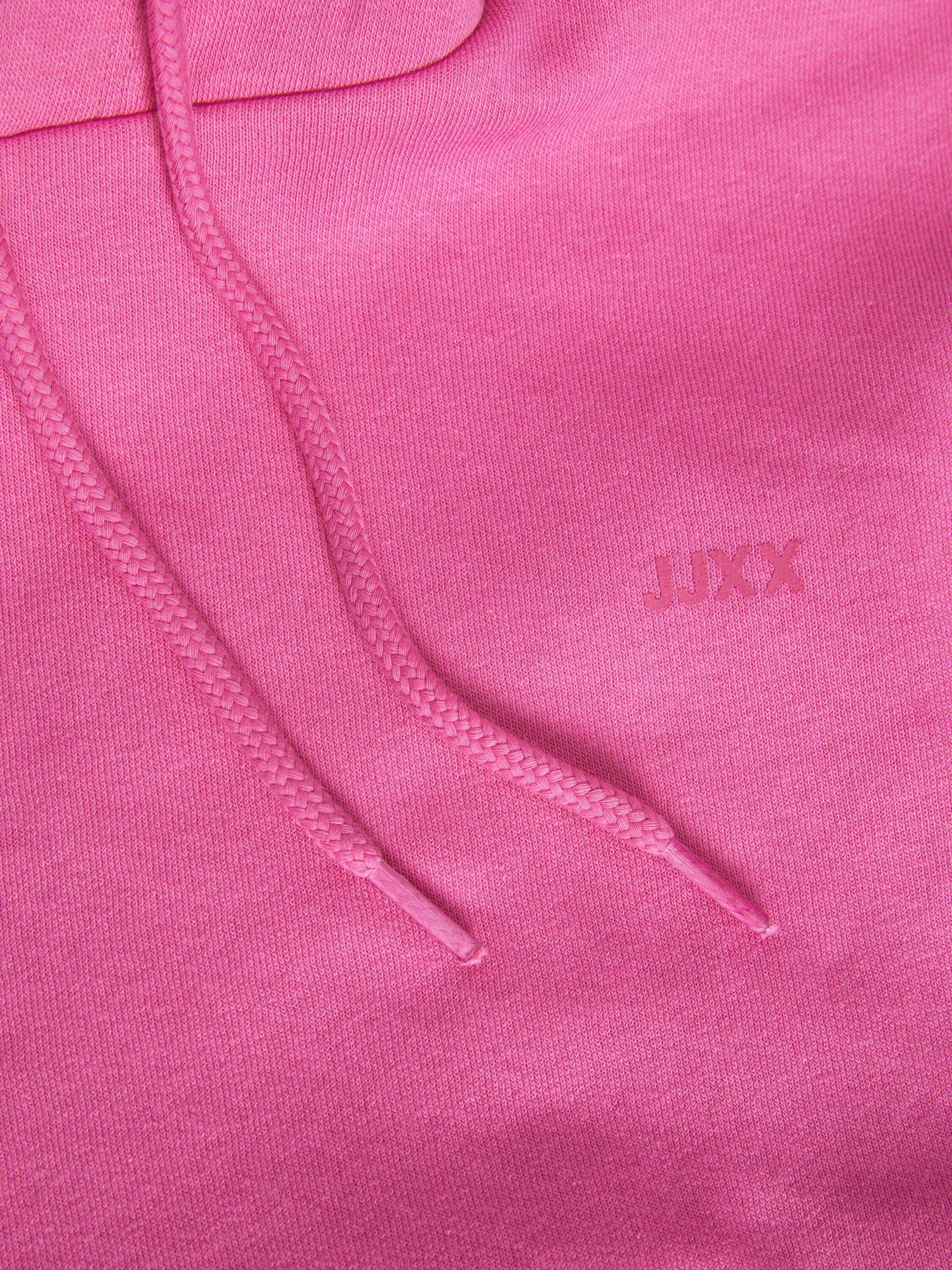 (1-tlg) JJXX Plain/ohne carmine Details Abbie Sweatshirt rose