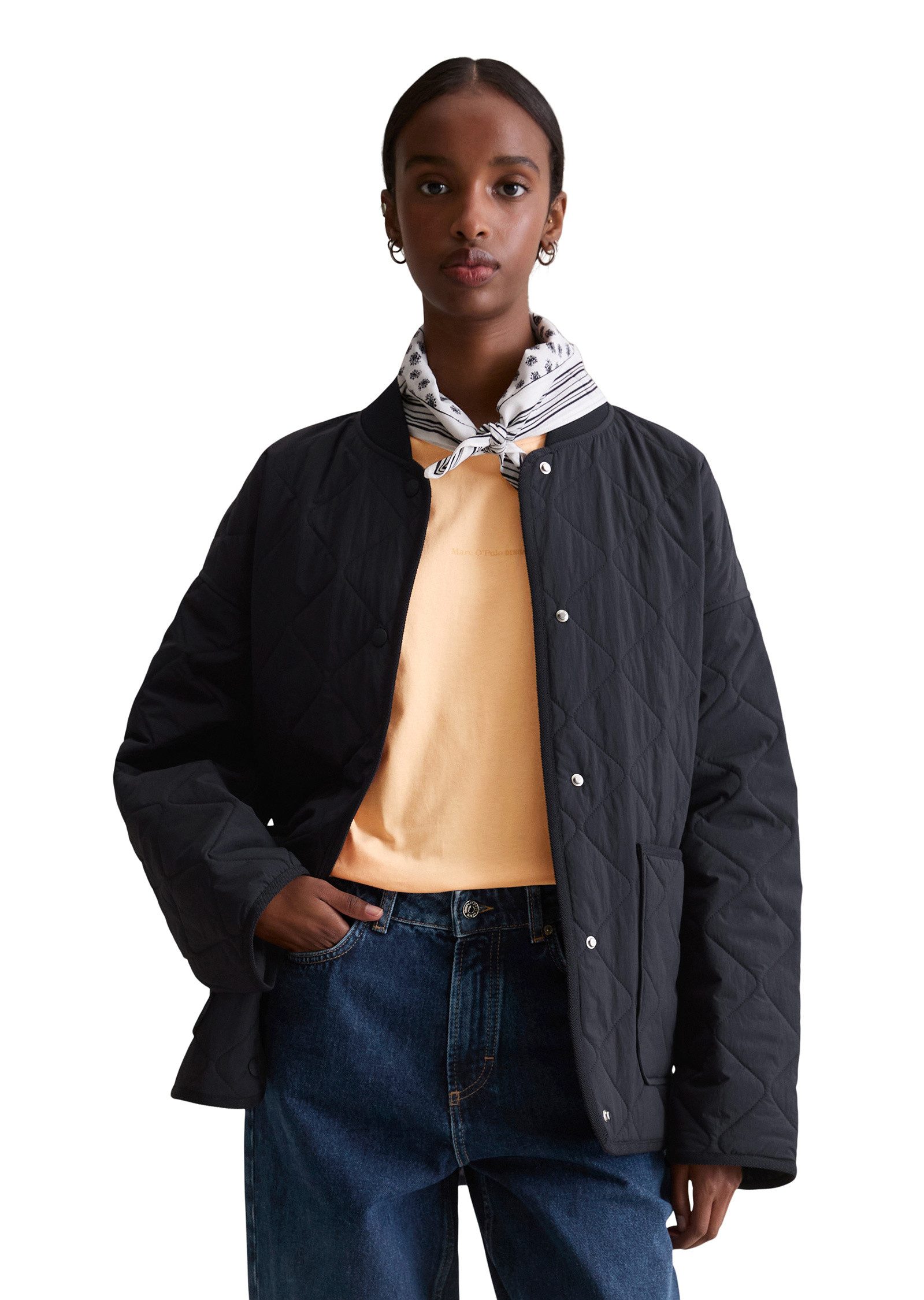Marc O'Polo DENIM Outdoorjacke aus recyceltem Nylon