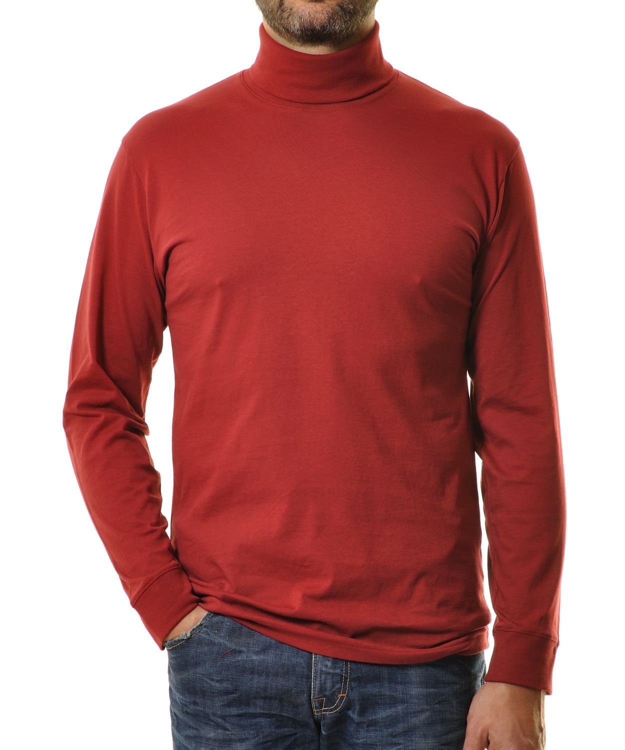 RAGMAN Langarmshirt Unterzieh Rolli günstig online kaufen