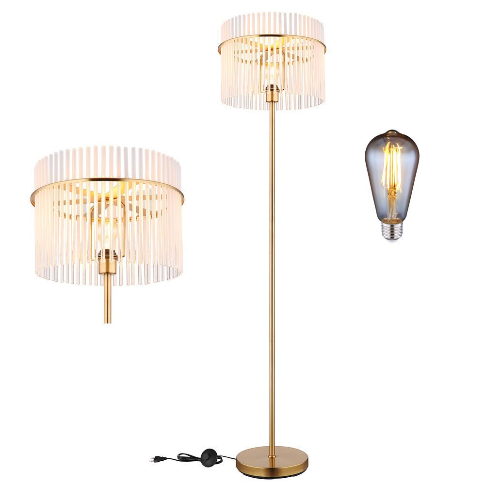 GLOBO LIGHTING LED Stehlampe, Leuchtmittel inklusive, Warmweiß, LED Stehlam günstig online kaufen