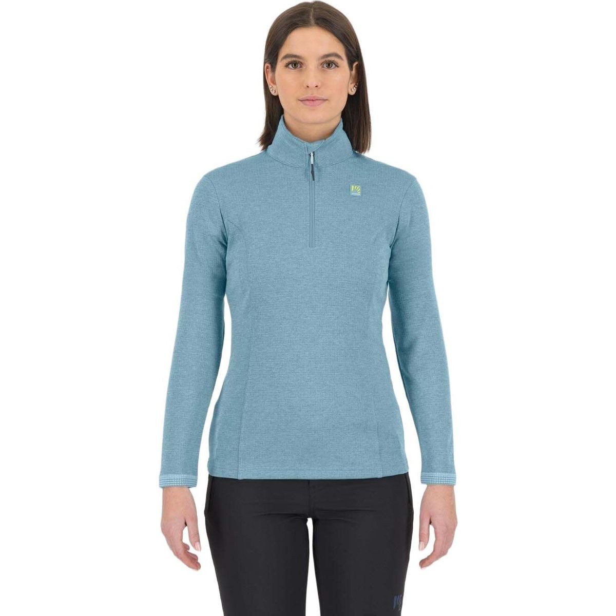 Karpos Fleecejacke Pizzocco W Half Zip Warmer und atmungsaktiver Fleece. Überzeugt durch sein geringes