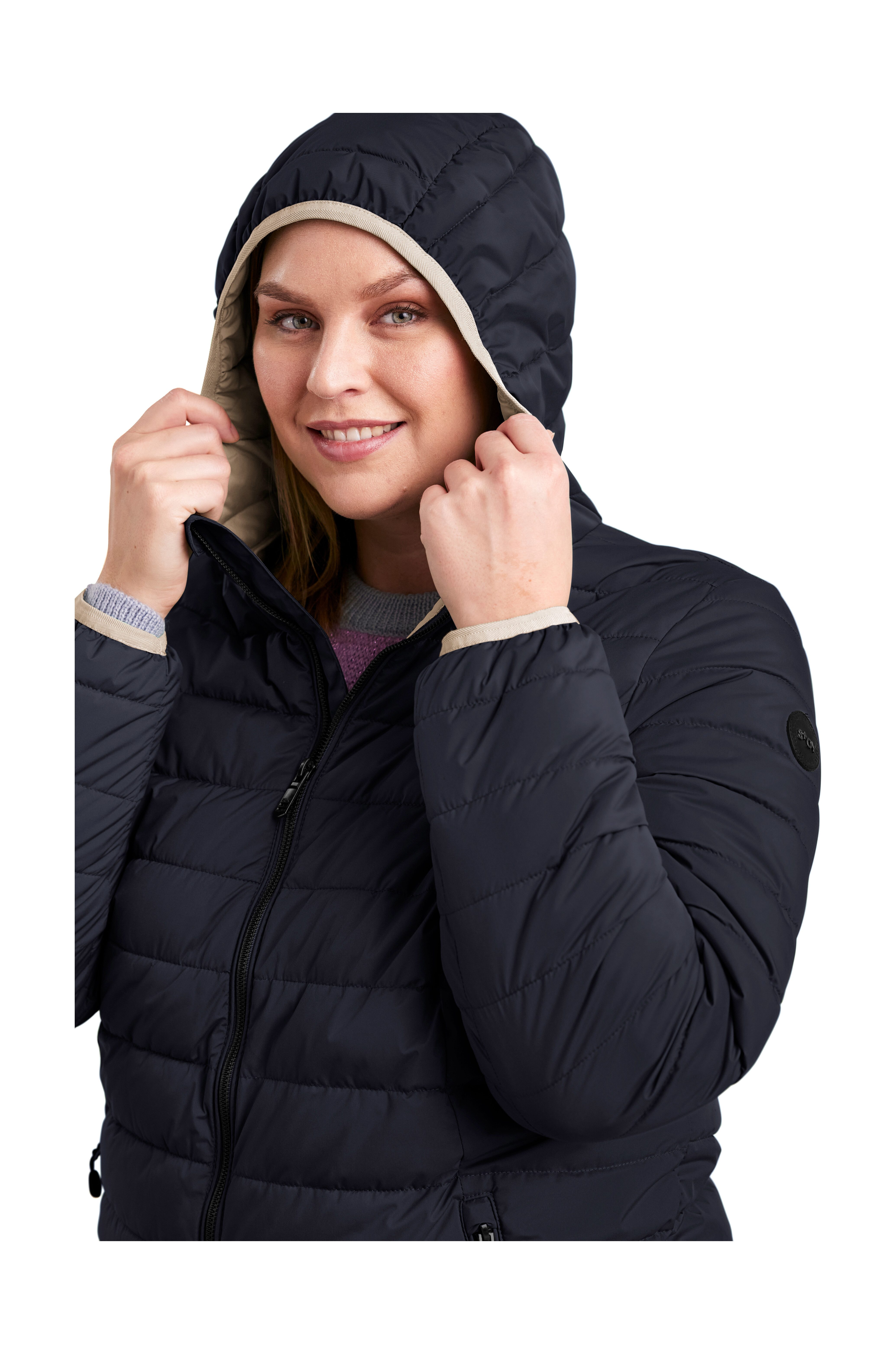 STOY Steppjacke STS 3 WMN QLTD JCKT atmungsaktive, wasserabweisende Damen Steppjacke in großen Größen