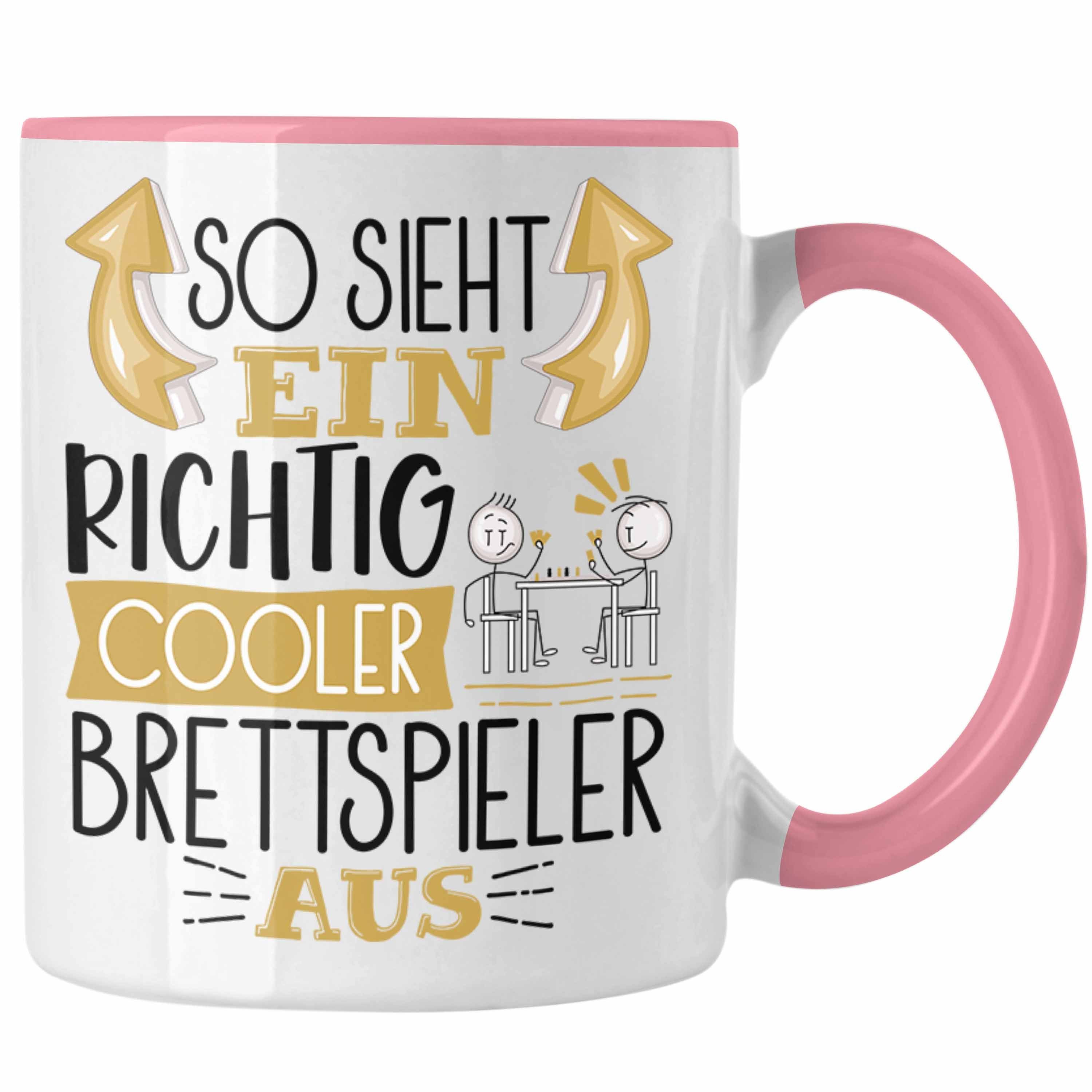 Trendation Tasse So Sieht Ein Richtig Cooler Brettspieler Aus Geschenk Tasse Lustiger Rosa