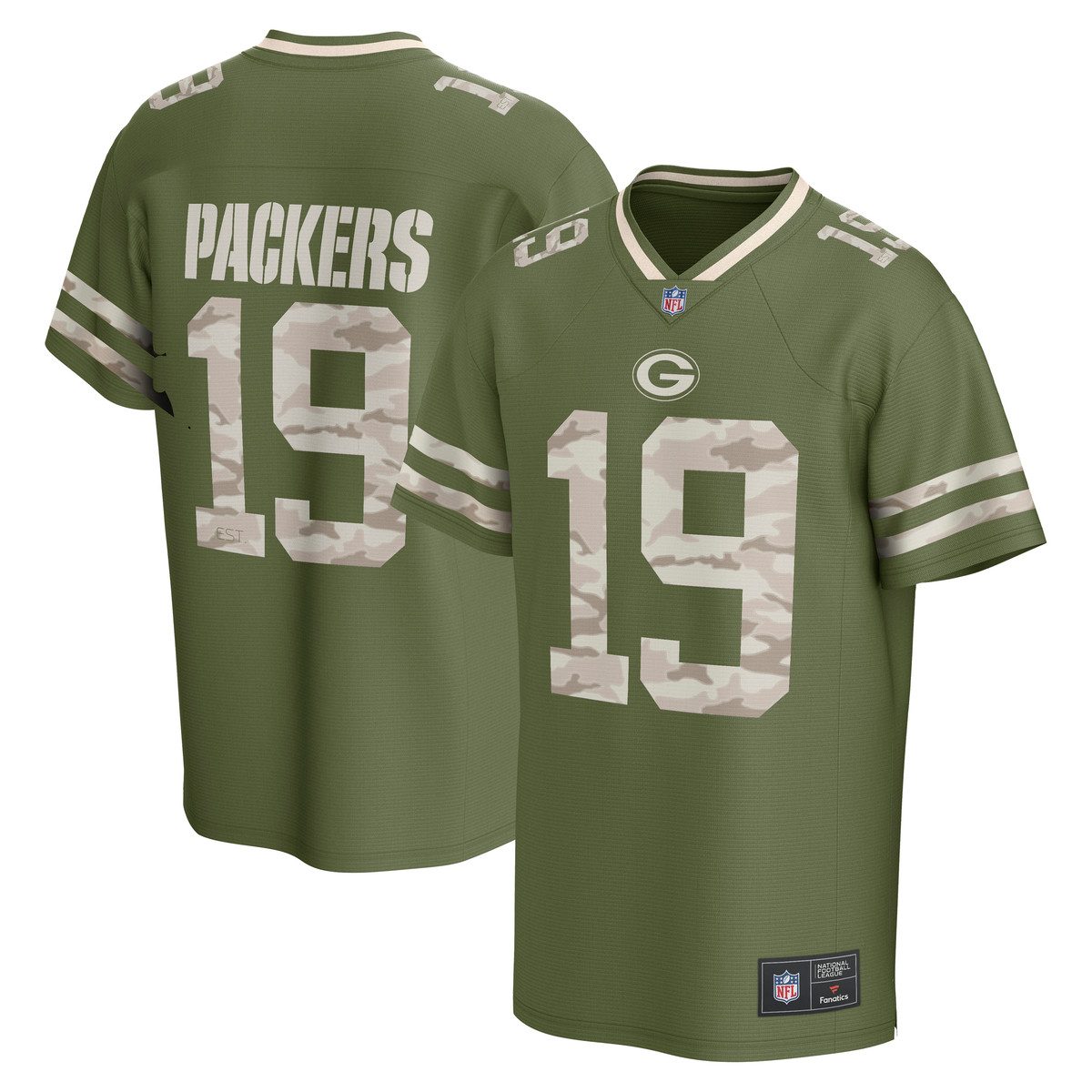 Fanatics Footballtrikot Fanatics Trikot Green Bay Packers CAMO Foundation günstig online kaufen