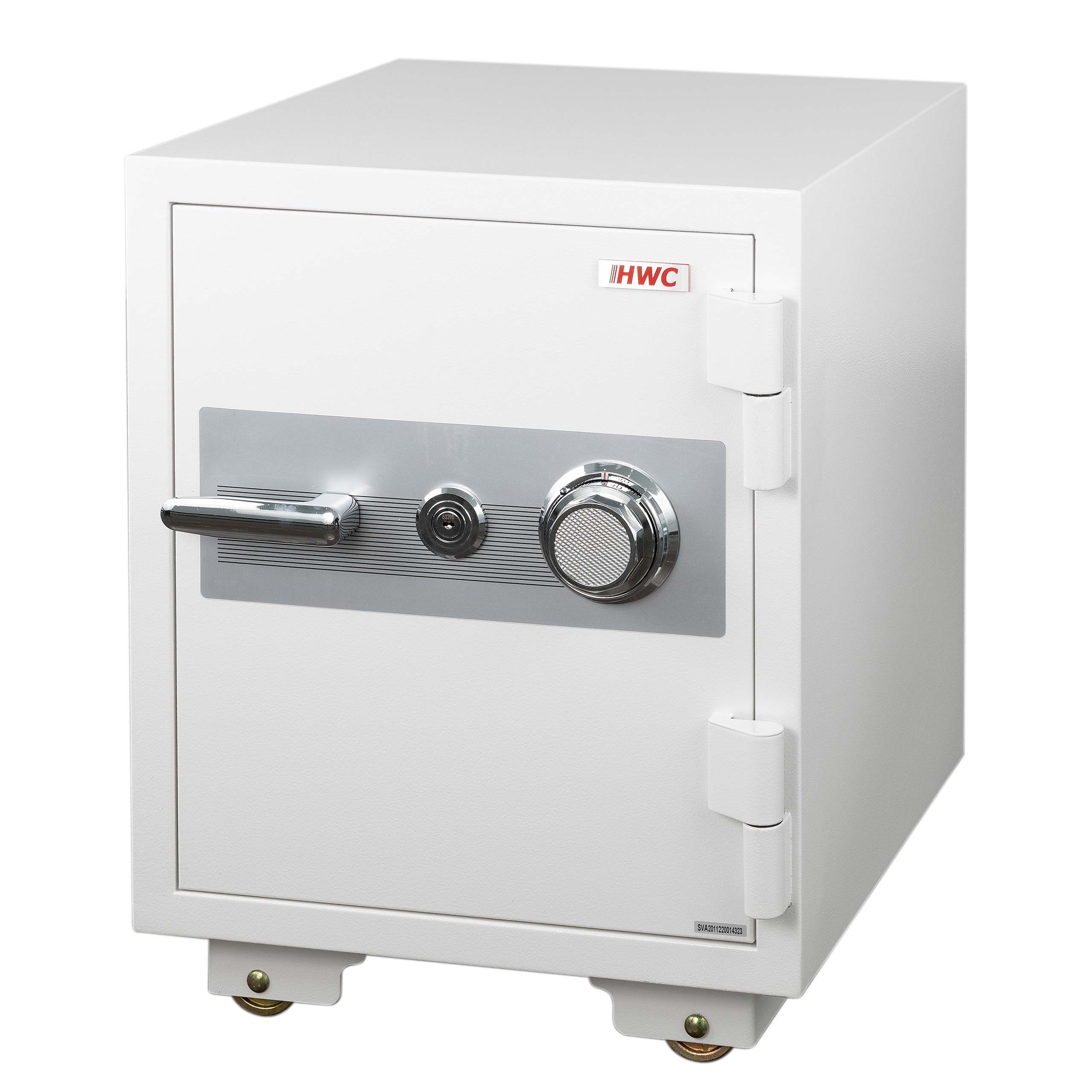 MCW Feuerschutztresor MCW-L48-39 (1-St), Mit Griff und Rollen, Herausnehmbarer Regalboden