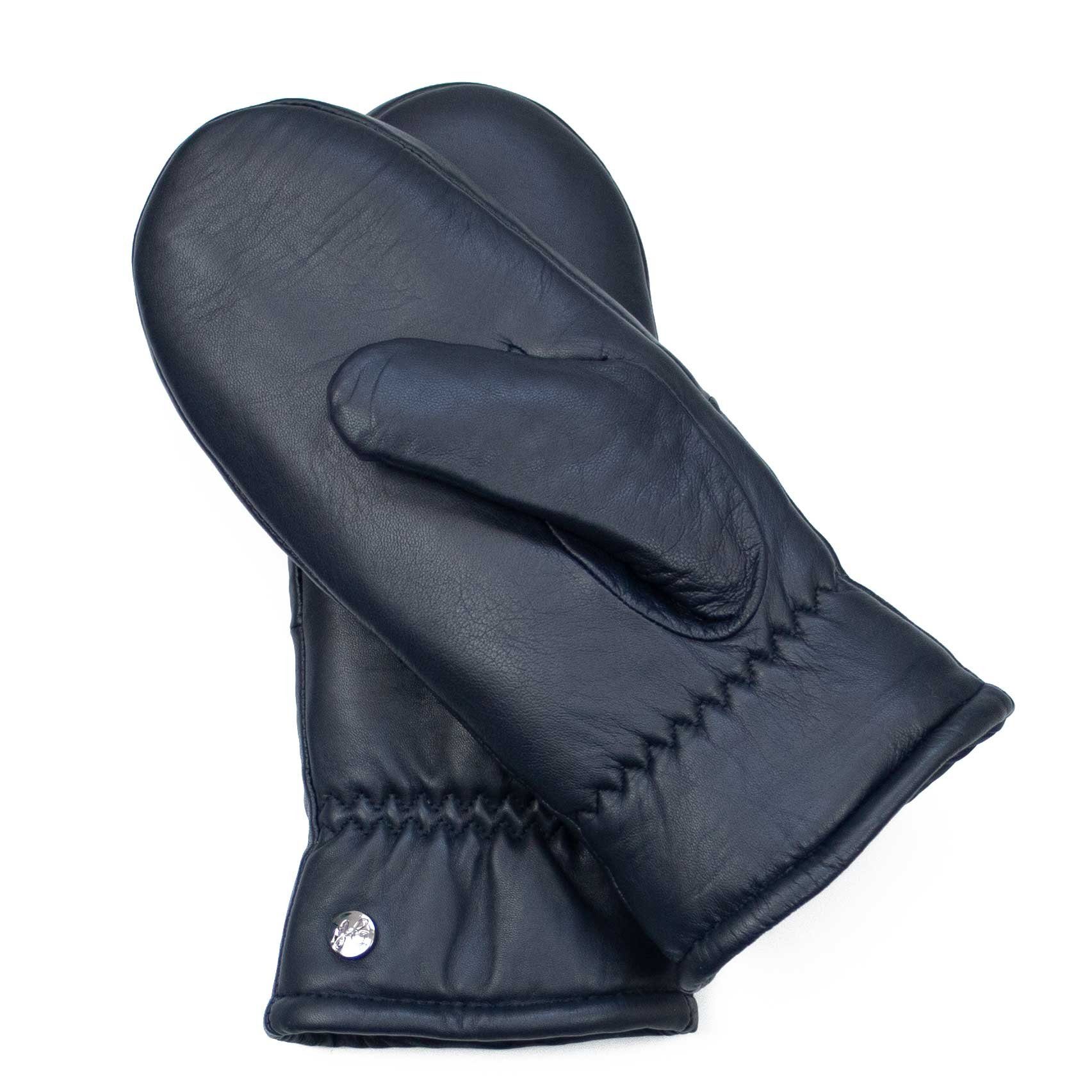 Hand Gewand by Weikert Fäustlinge HANNI - Lammnappa/- Lammfell-Fäustlinge mit Touchscreen Funktion