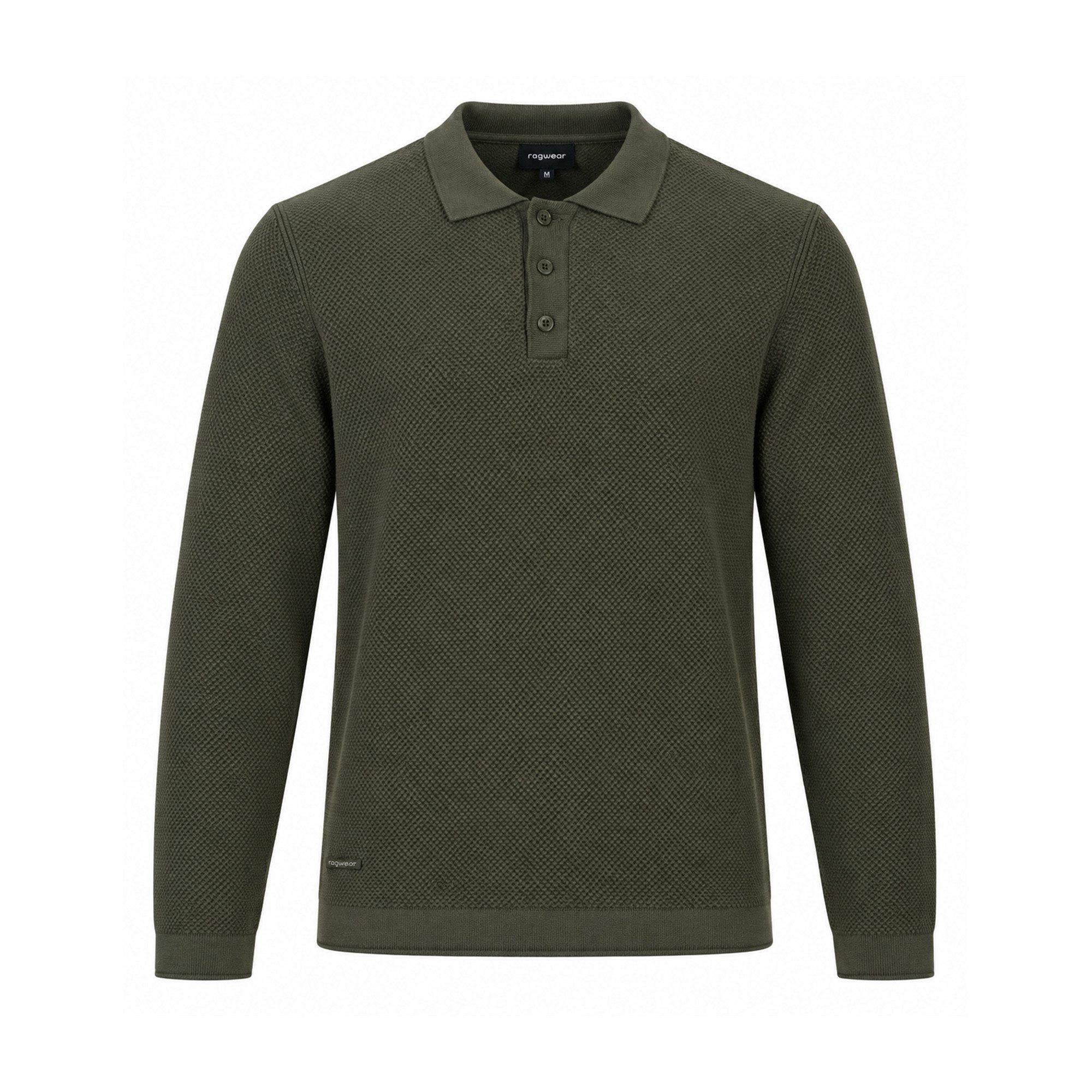 Ragwear Langarm-Poloshirt Tarsh