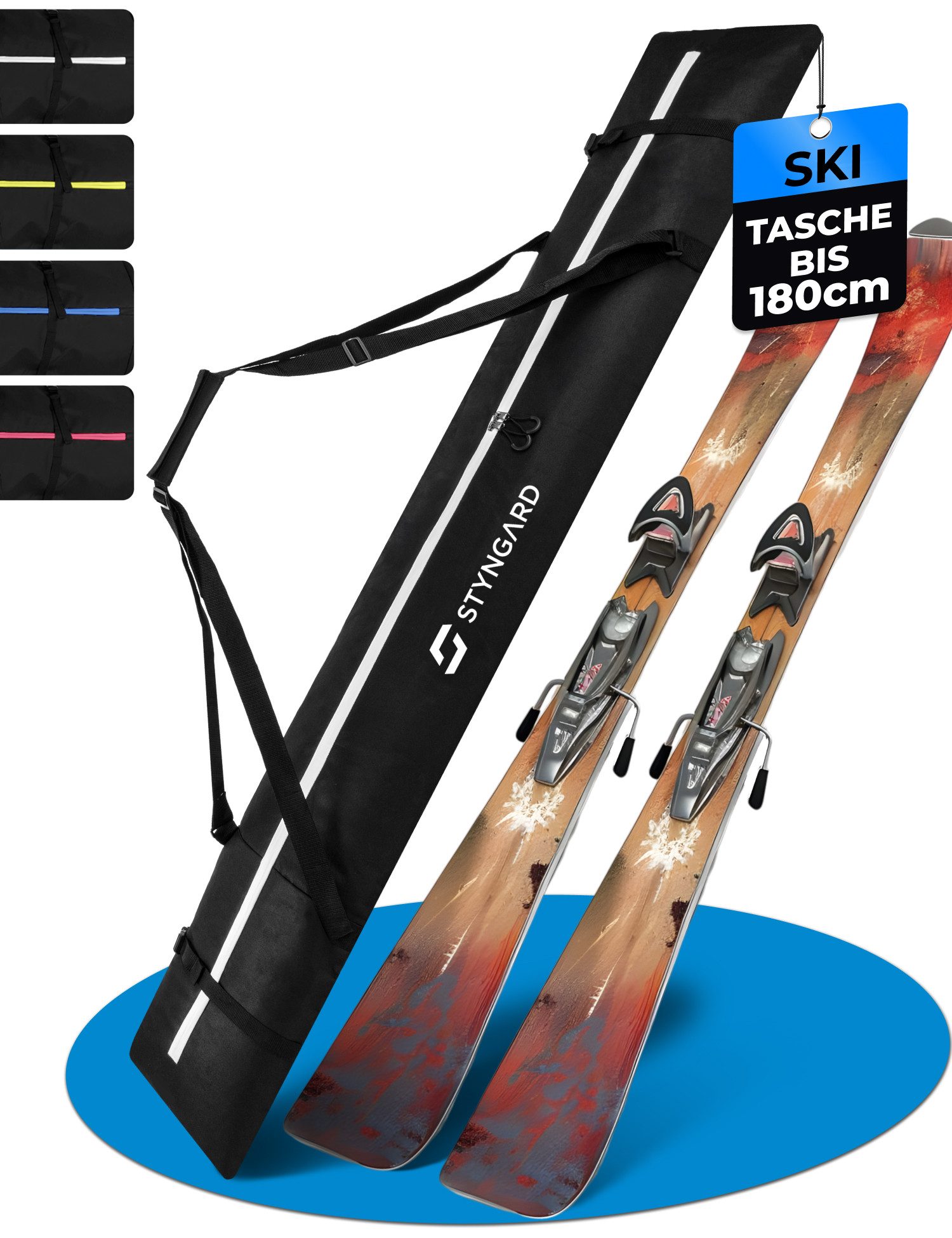 Styngard Skitasche ISCHGL, Skischuhtasche Kinder Skischuhtasche mit Helmfach [40 L]