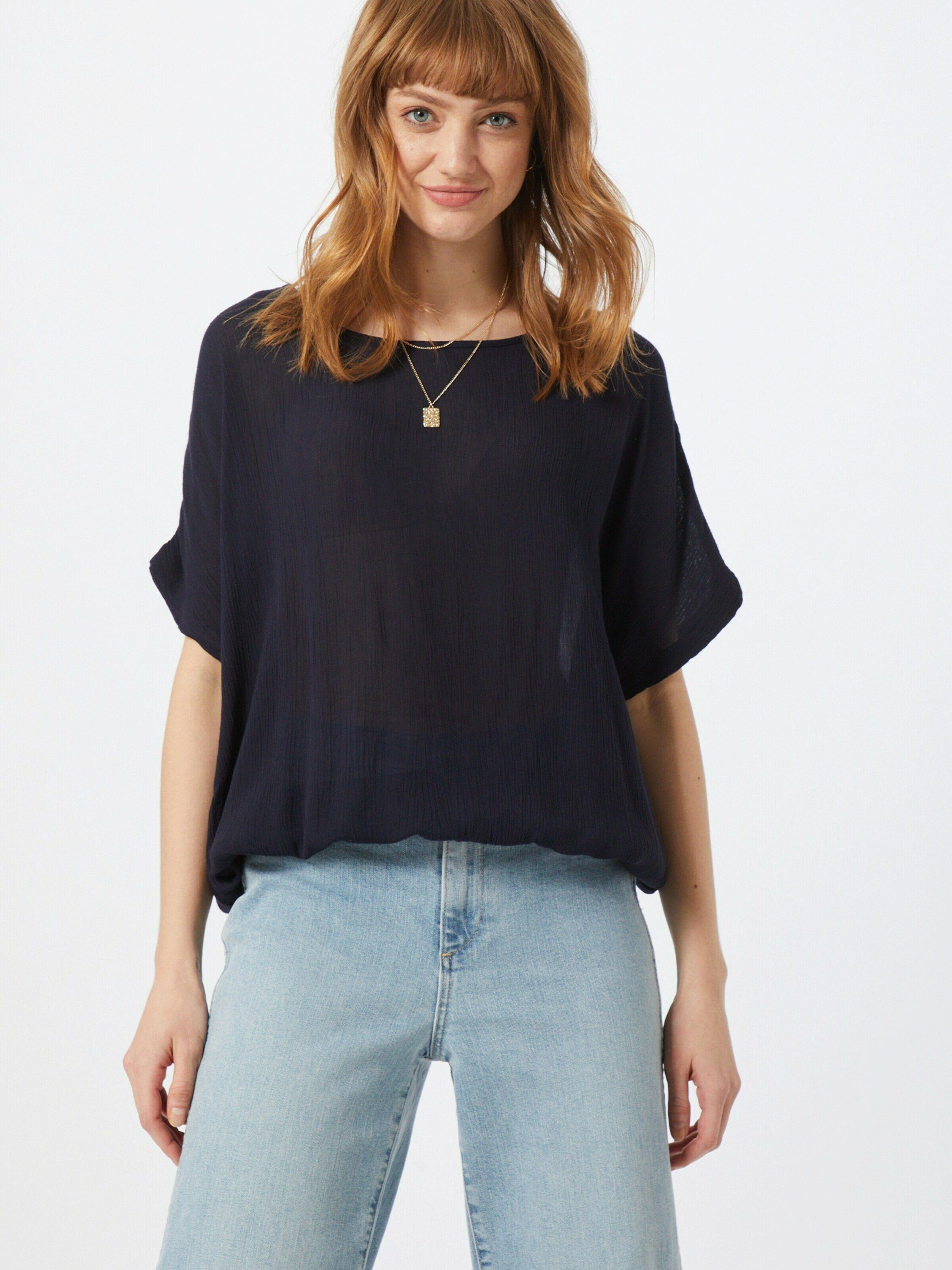 KAFFE Kurzarmbluse Amber Stanley (1-tlg) Plain/ohne günstig online kaufen