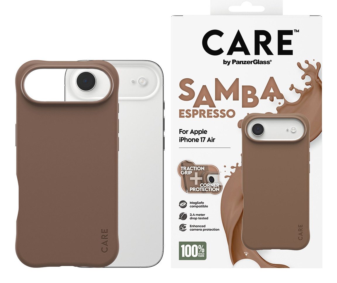 CARE by PanzerGlass Handyhülle Samba MagSafe Case für Apple iPhone Air, Backcover, Schutzhülle, Handyschutzhülle, Case, Schutzcase, stoßfest