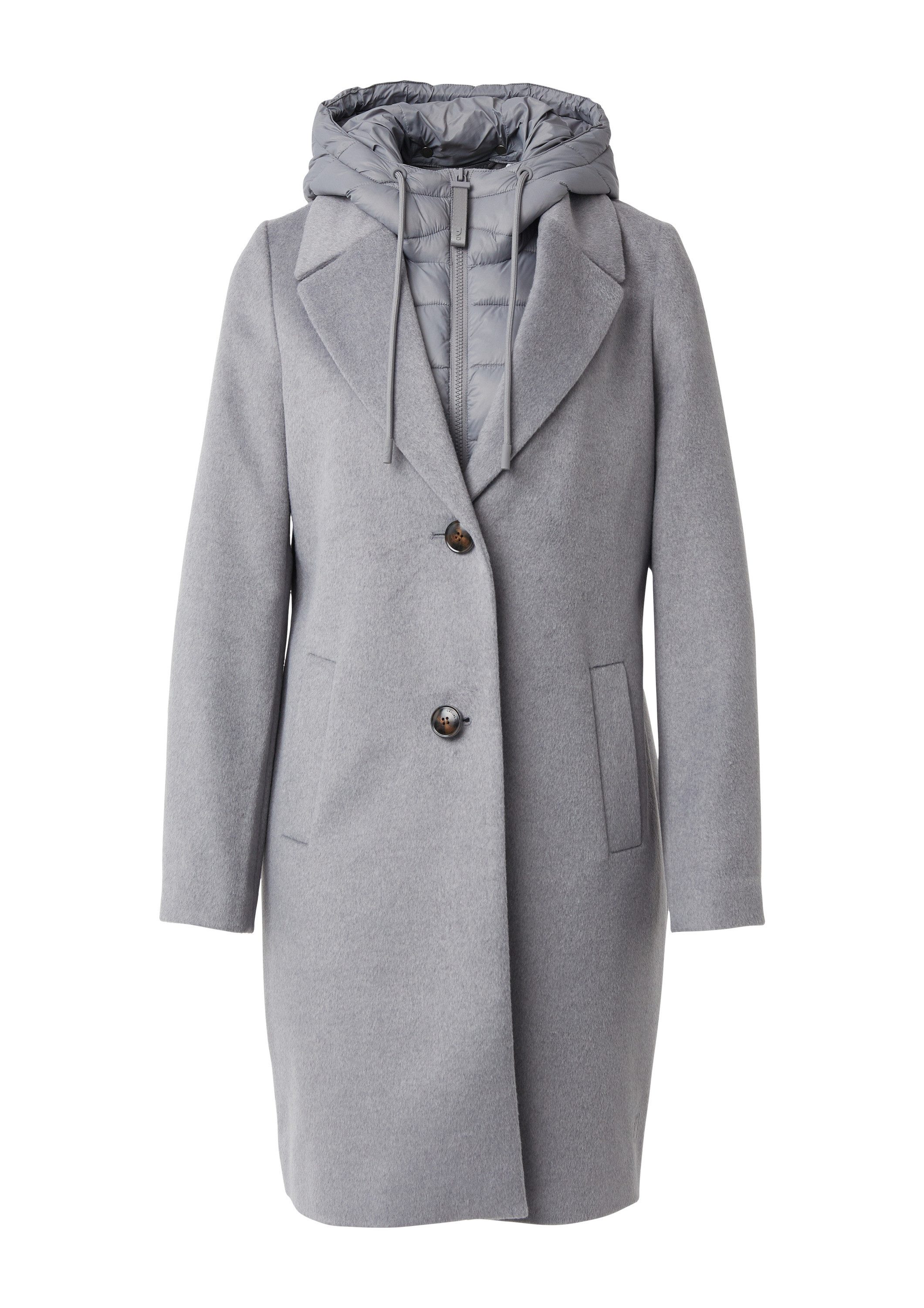 comma Funktionsmantel Outdoor-Mantel Mantel mit abnehmbarem Stepp-Einsatz günstig online kaufen