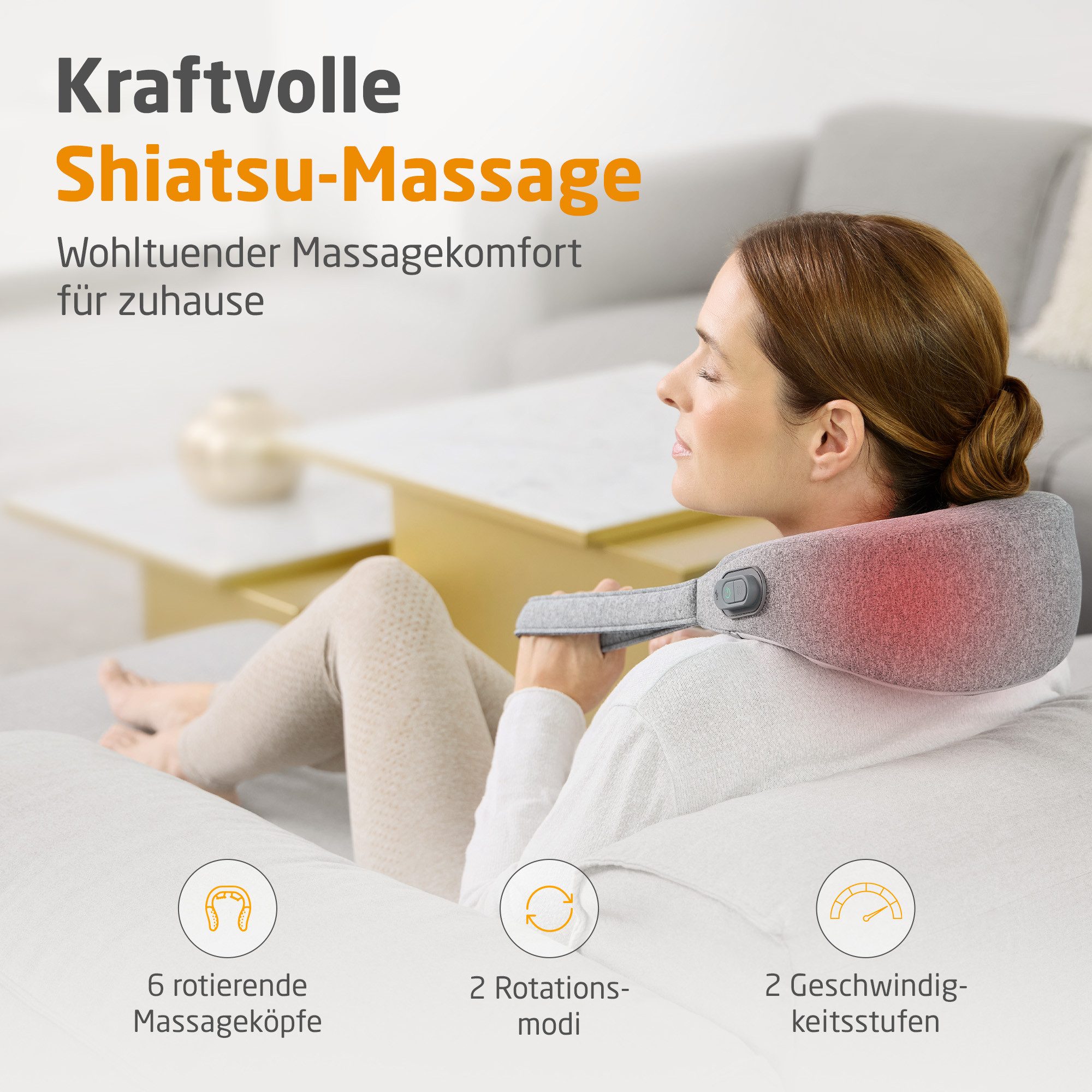 medisana Nacken-Massagegerät NM 900 Shiatsu