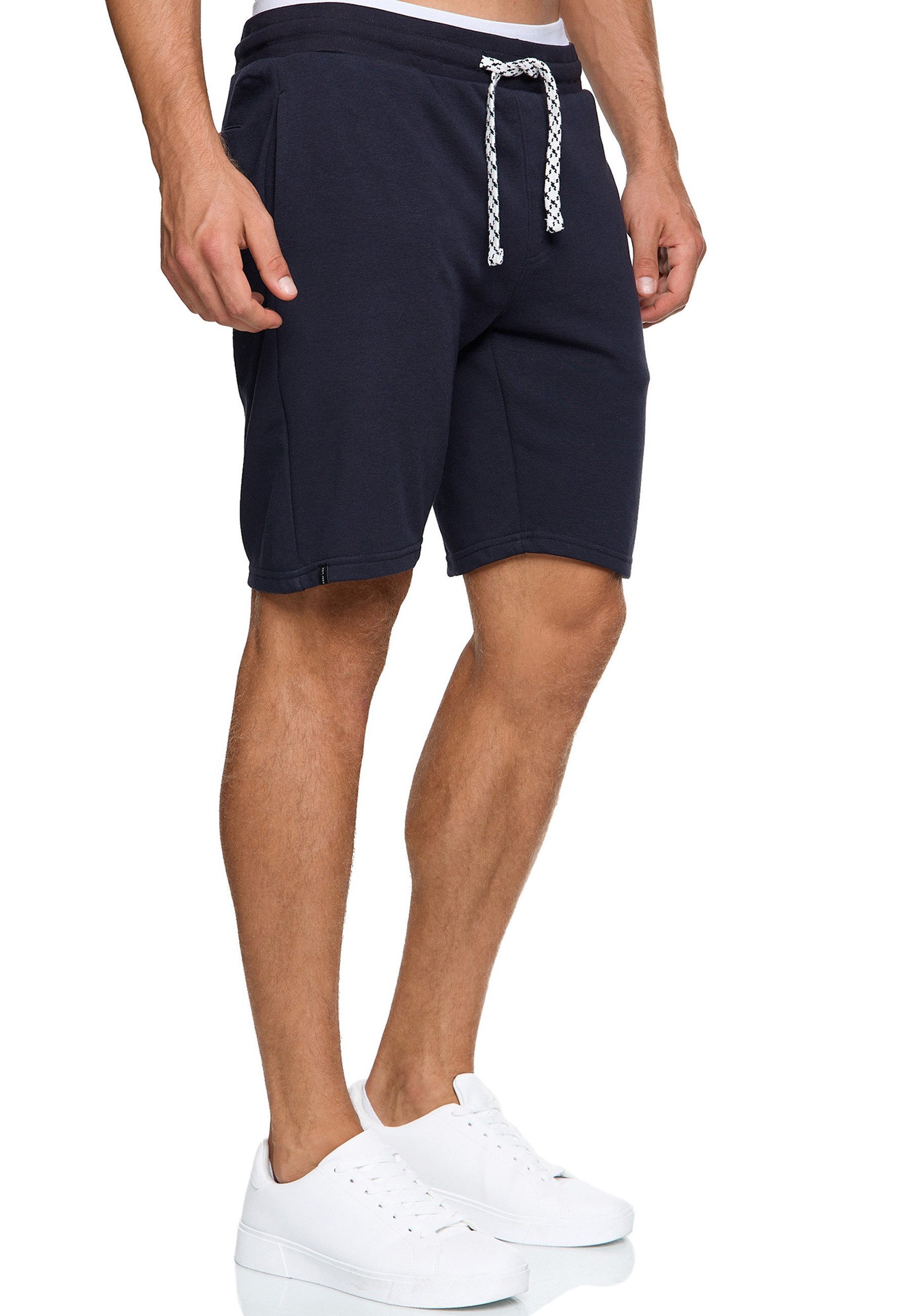 Indicode Sweatshorts Herren Aldrich Sweat Shorts Herrenshorts elastischer B günstig online kaufen
