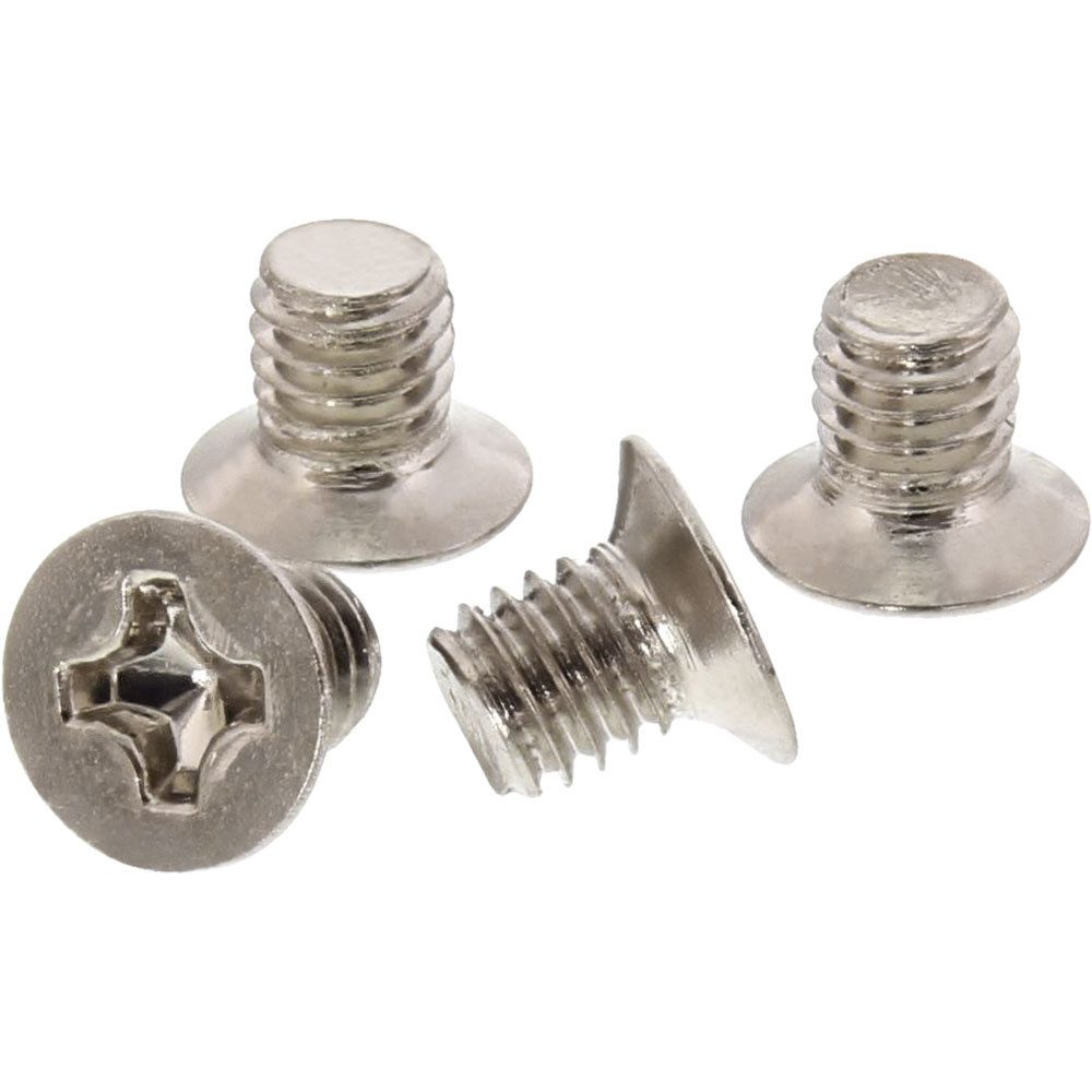 Kabelbinder 100er Pack Schraubenset für 25" Festplatte / SSD 3mm flacher Senkkopf